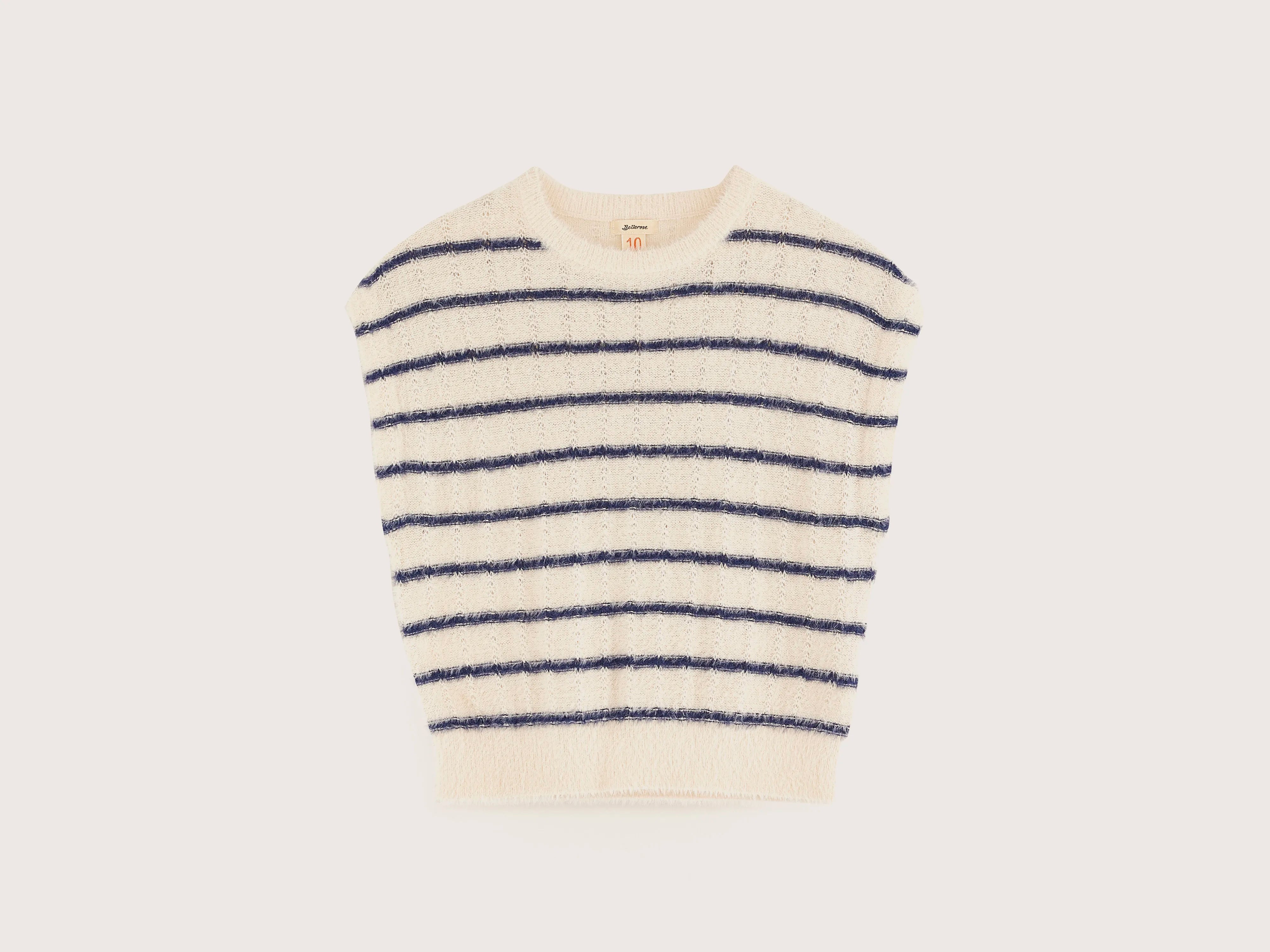 Gollo sleeveless sweater (251 / G / STRIPE A)