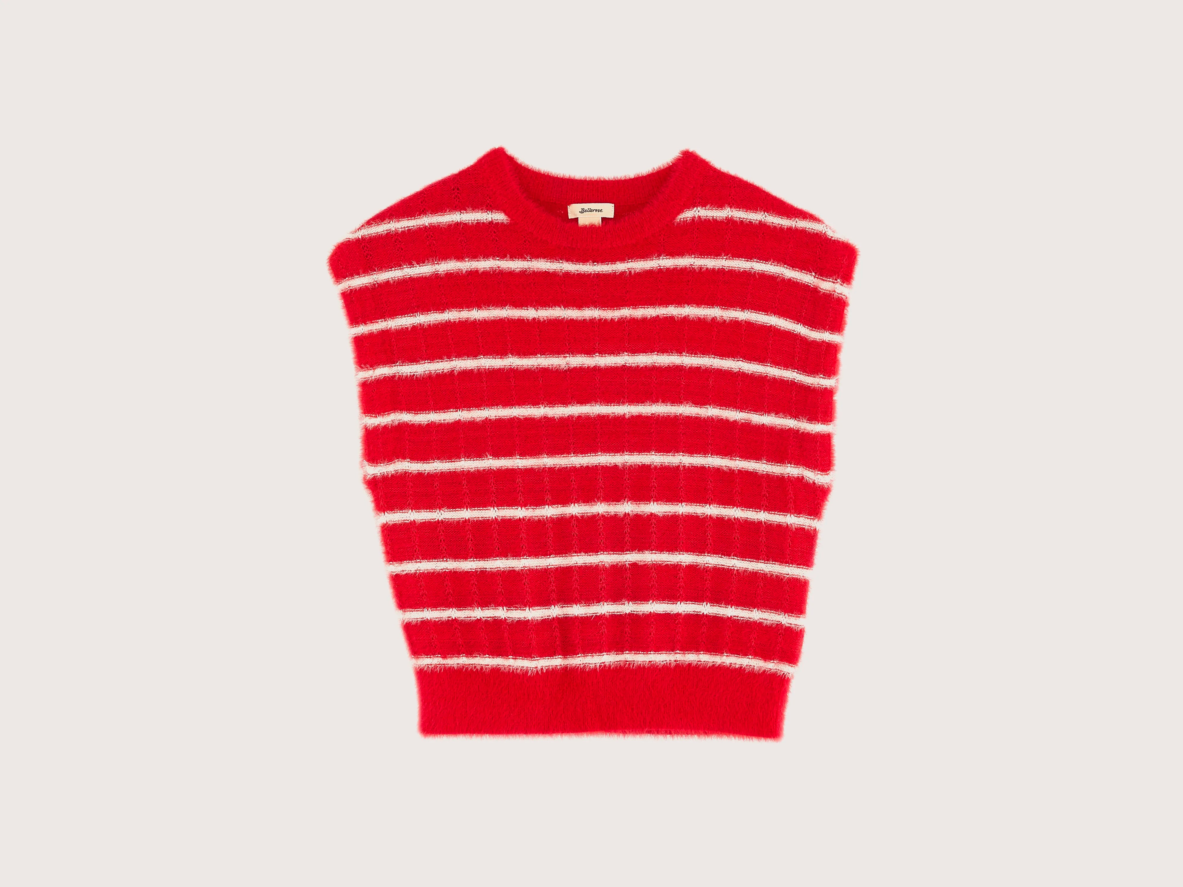 Gollo sleeveless sweater (251 / G / STRIPE B)