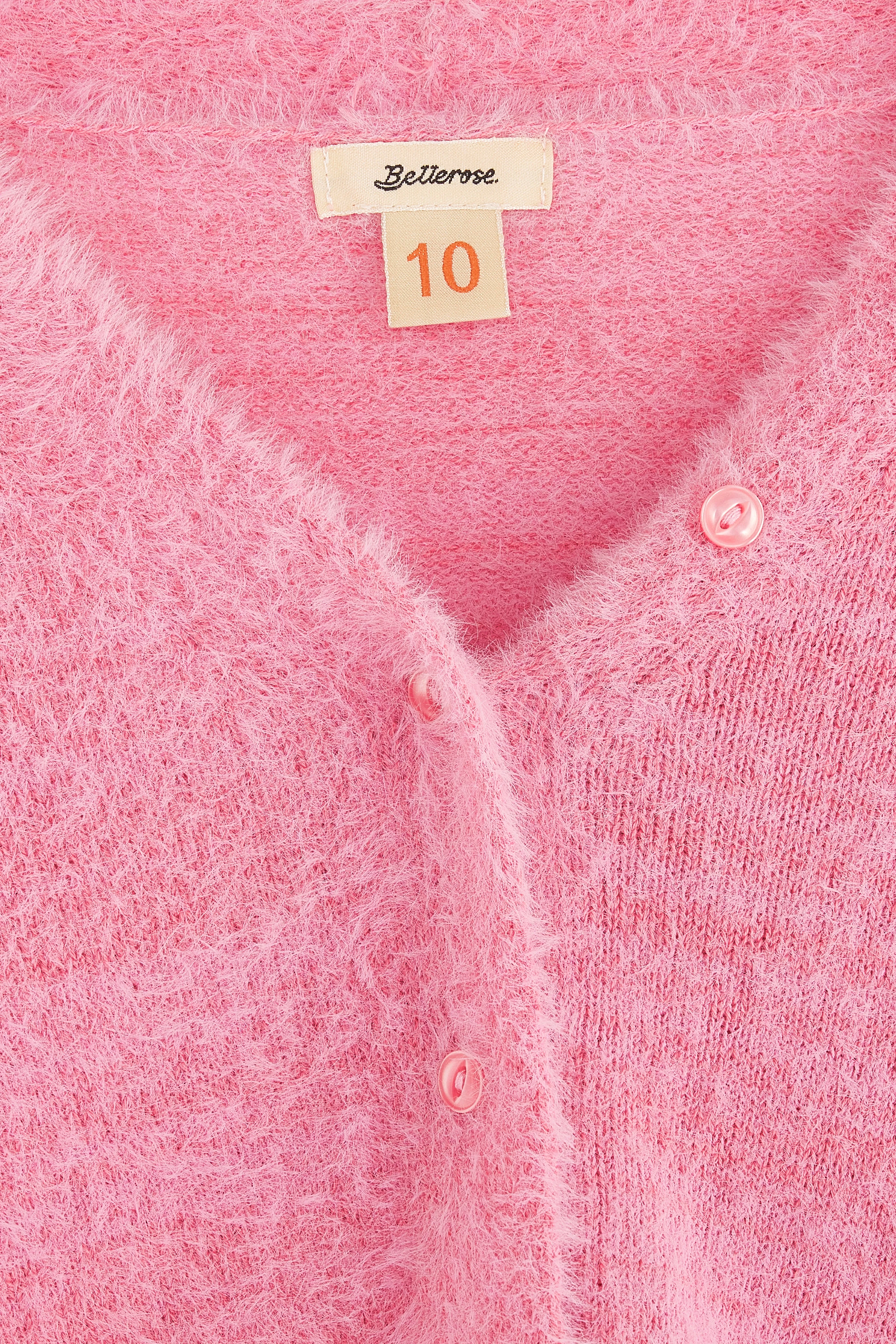 Gollan Cropped Cardigan - Marshmallow For Girls | Bellerose