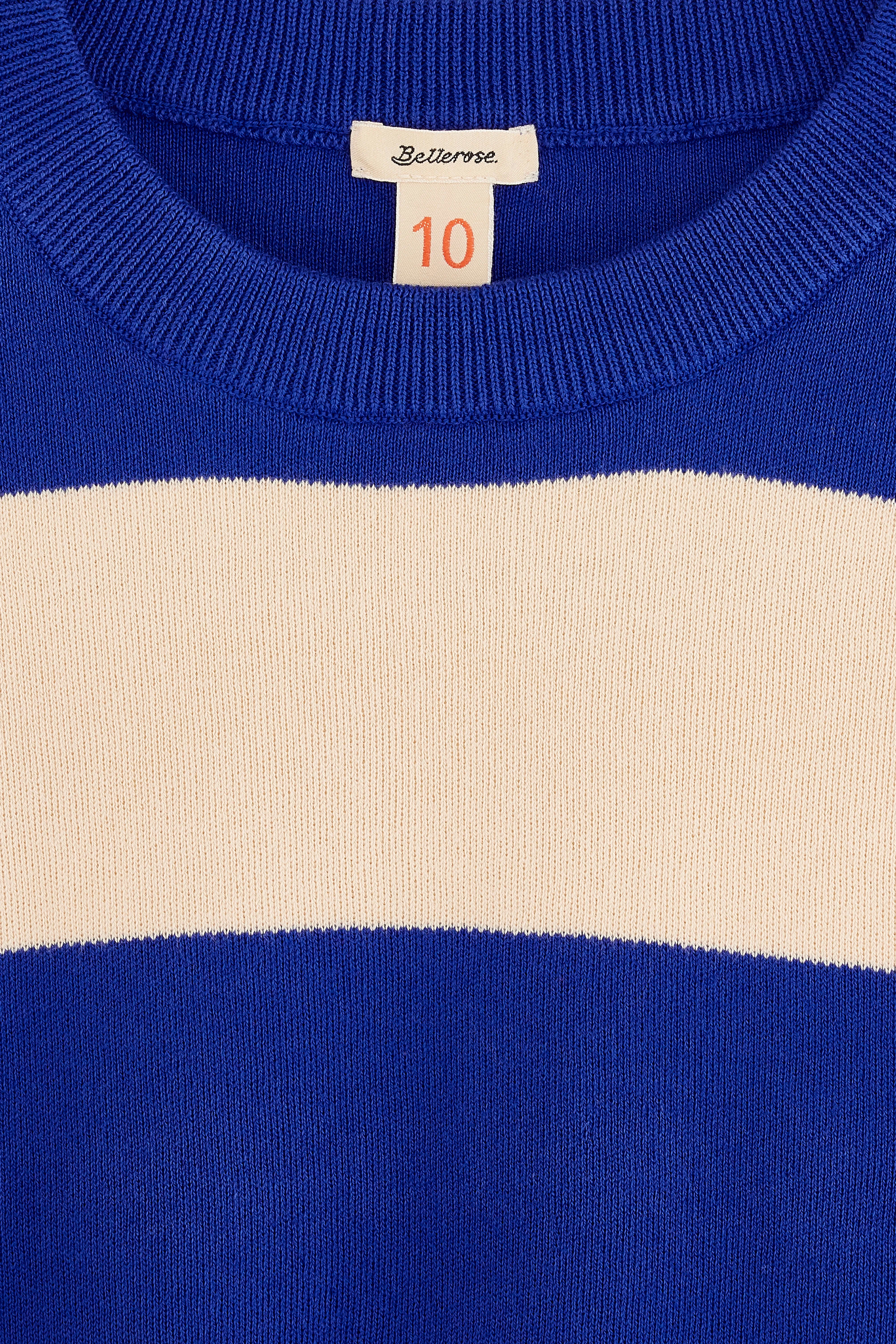 Angis Sleeveless Sweater - Fluo / Lazuli / Macadamia For Girls | Bellerose