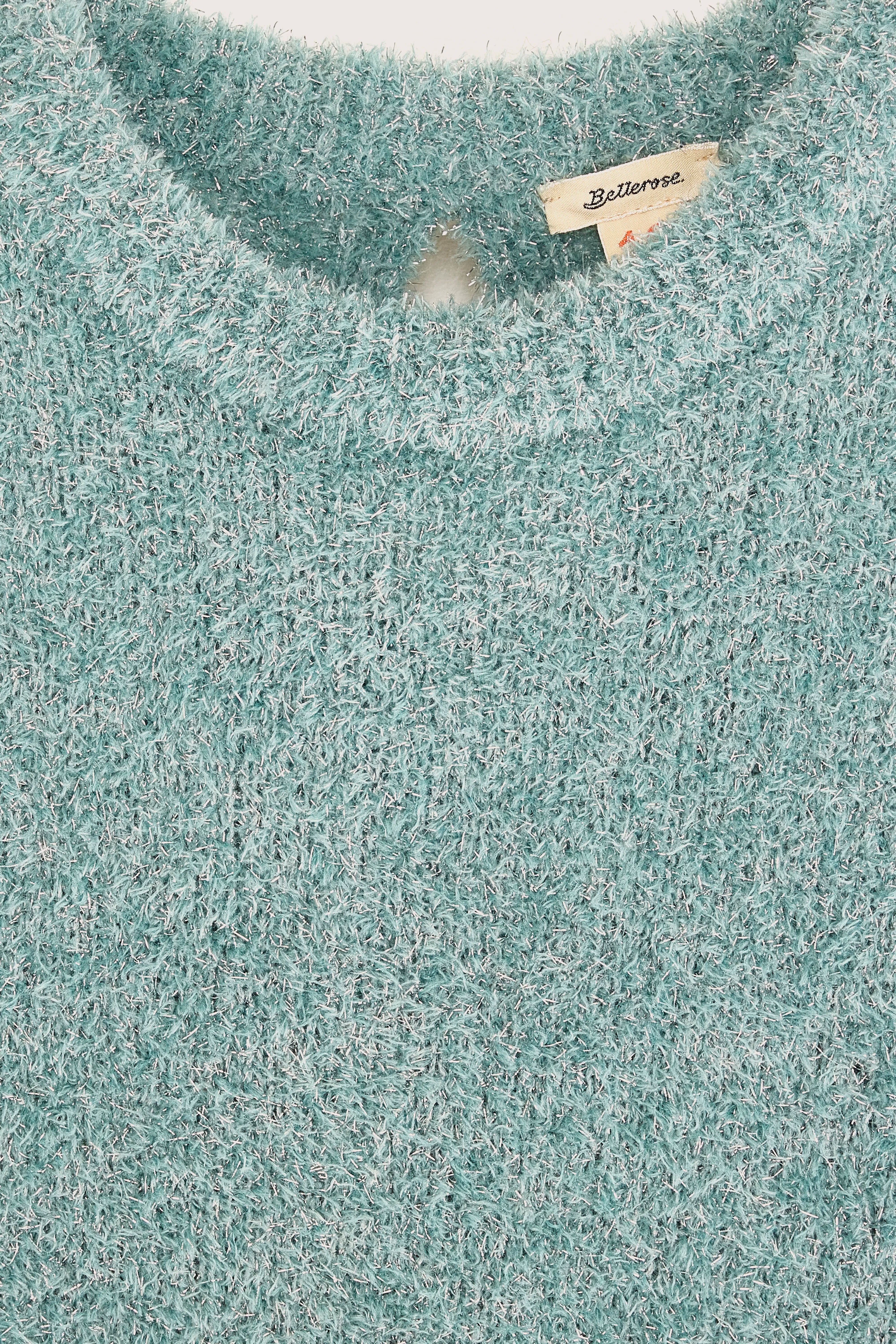 Amam Regular Knit Top - Limestone For Girls | Bellerose