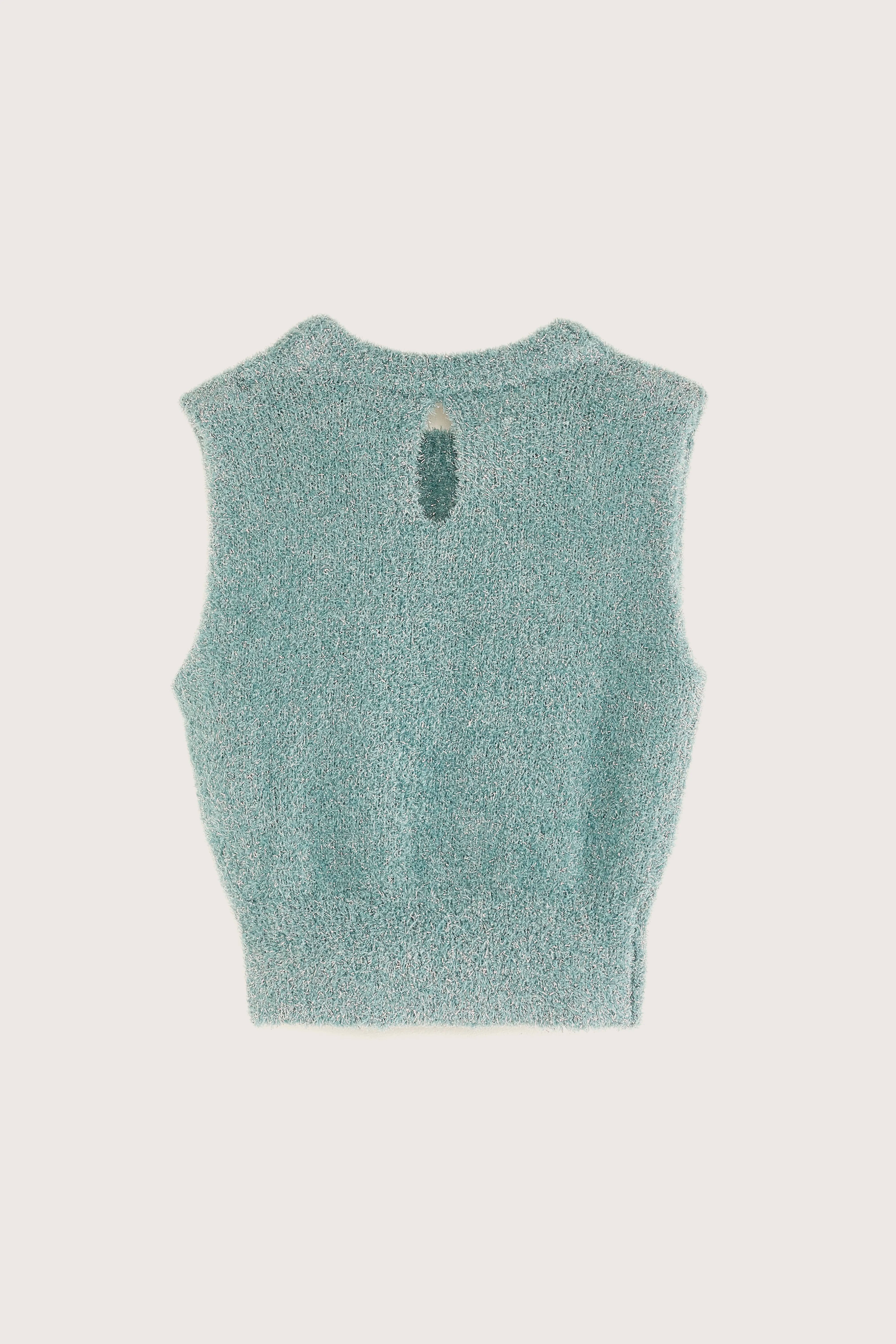 Top En Maille Amam - Limestone Pour Fille | Bellerose