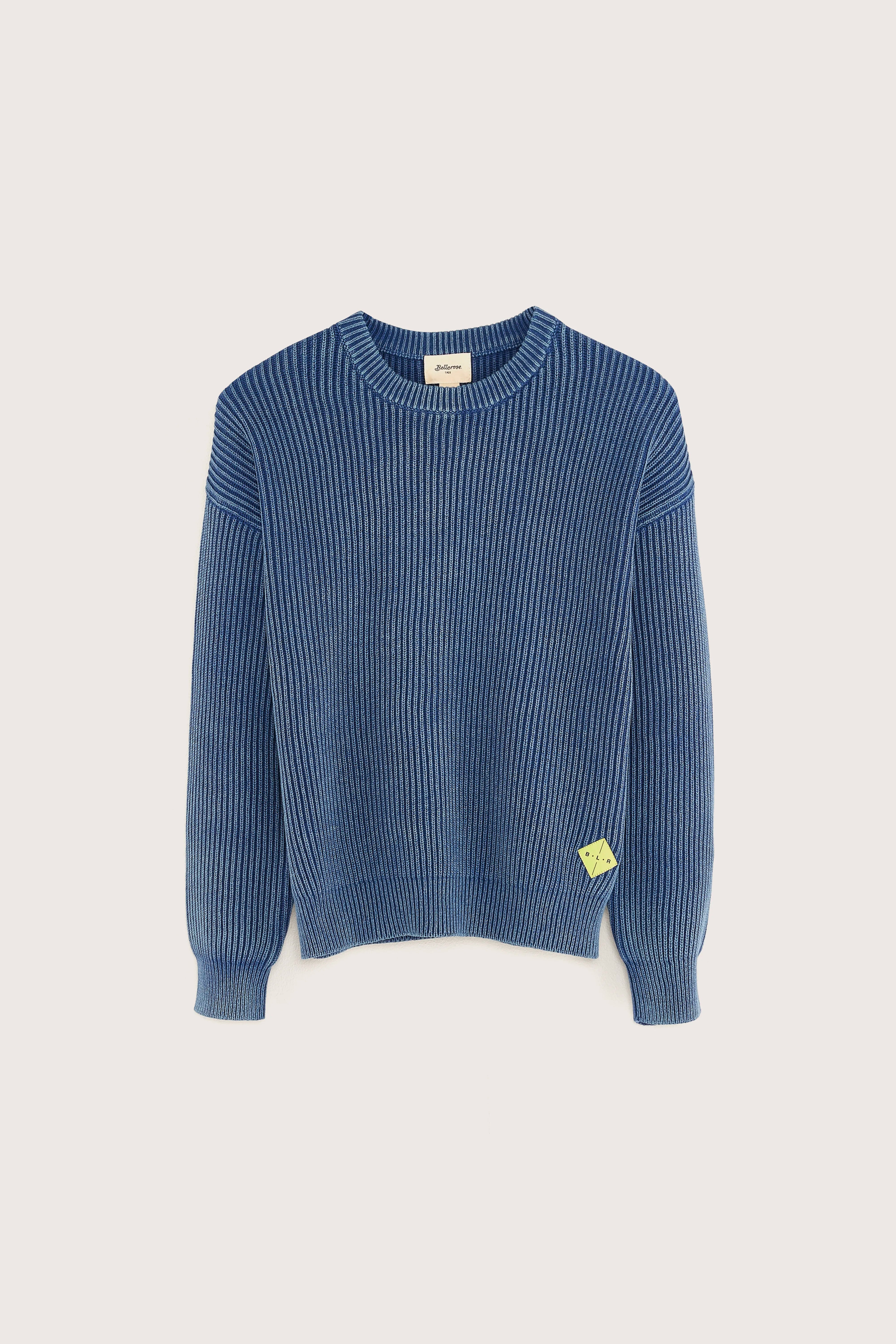 Gocca Crewneck Sweater - Denim For Boys | Bellerose