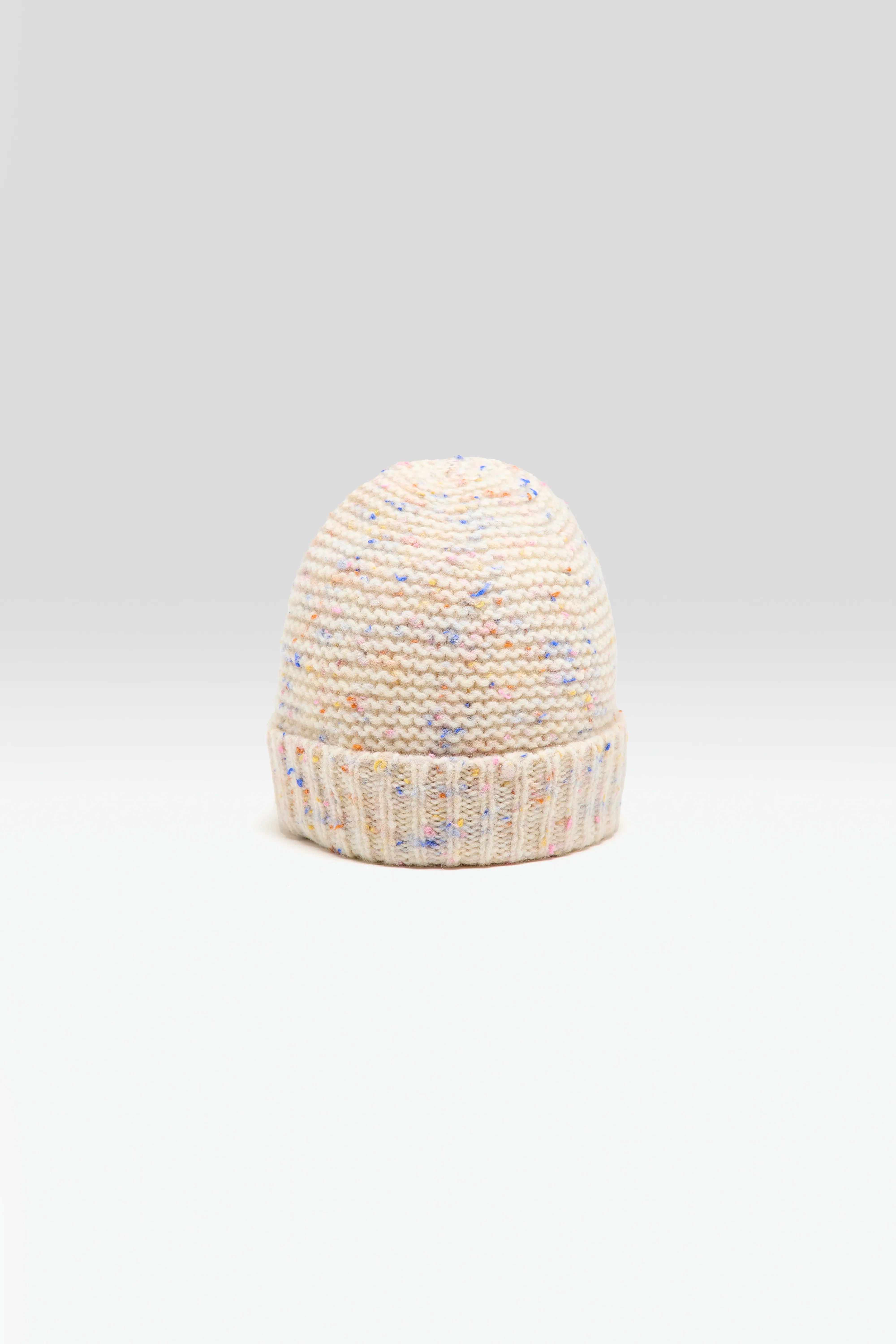 Agato Gebreide Muts - Ecru / Multicolor Voor Meisjes | Bellerose