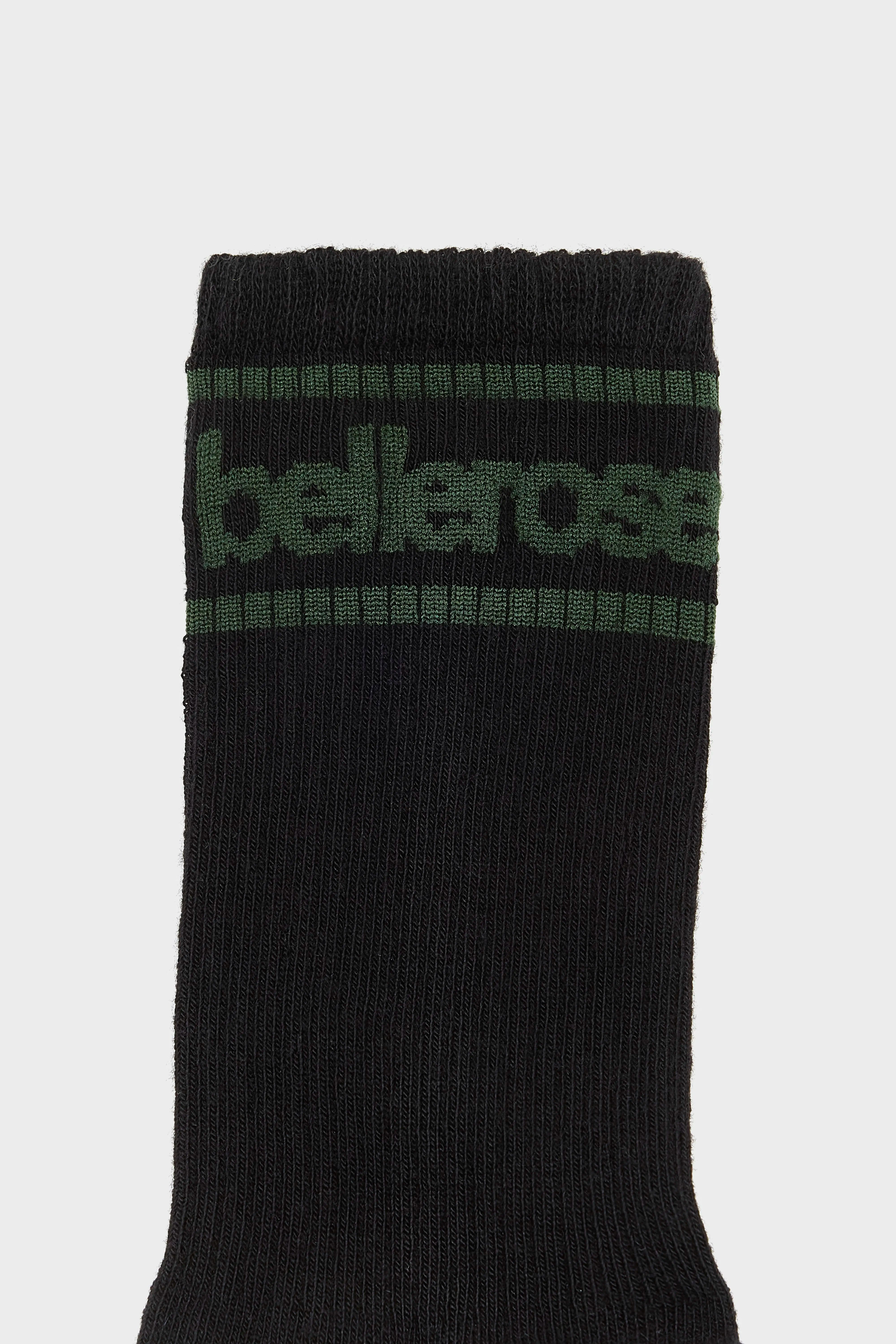 Vigil Katoenen Crew Sokken - Black Voor Meisjes | Bellerose