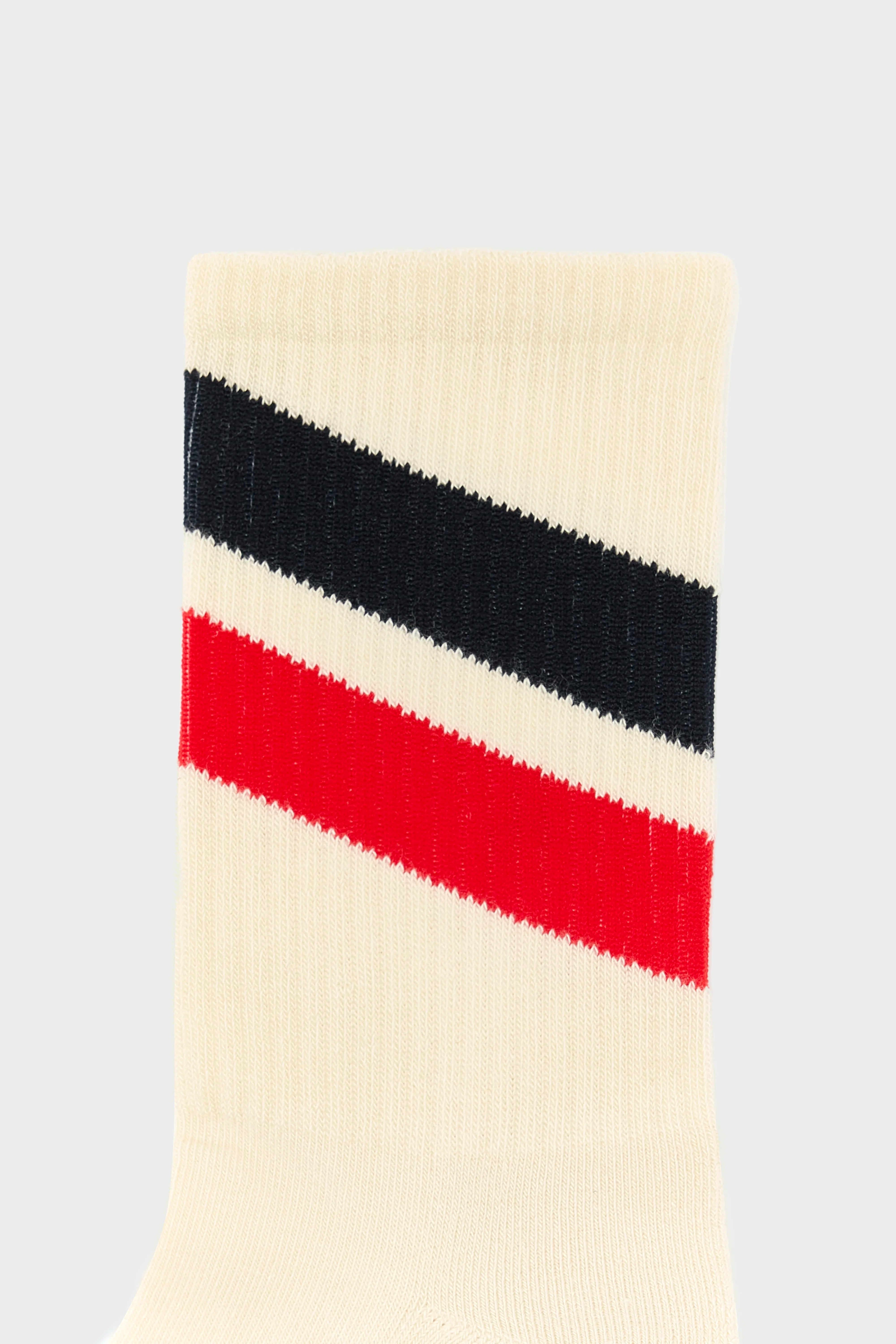 Beles Crew Sokken - America / Massai red / Milk Voor Meisjes | Bellerose