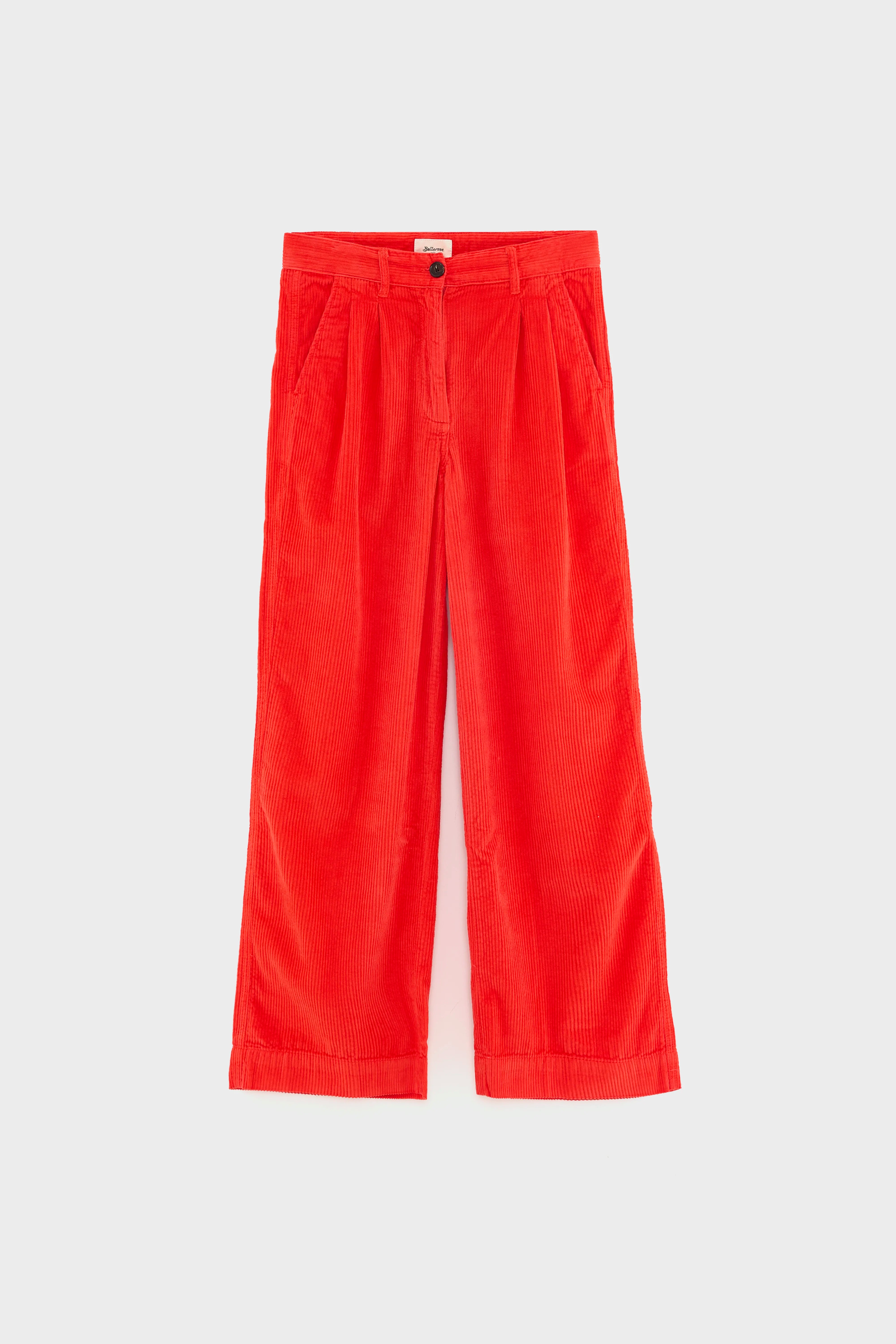 Pantalon En Velours Côtelé Katie - Massai red Pour Fille | Bellerose