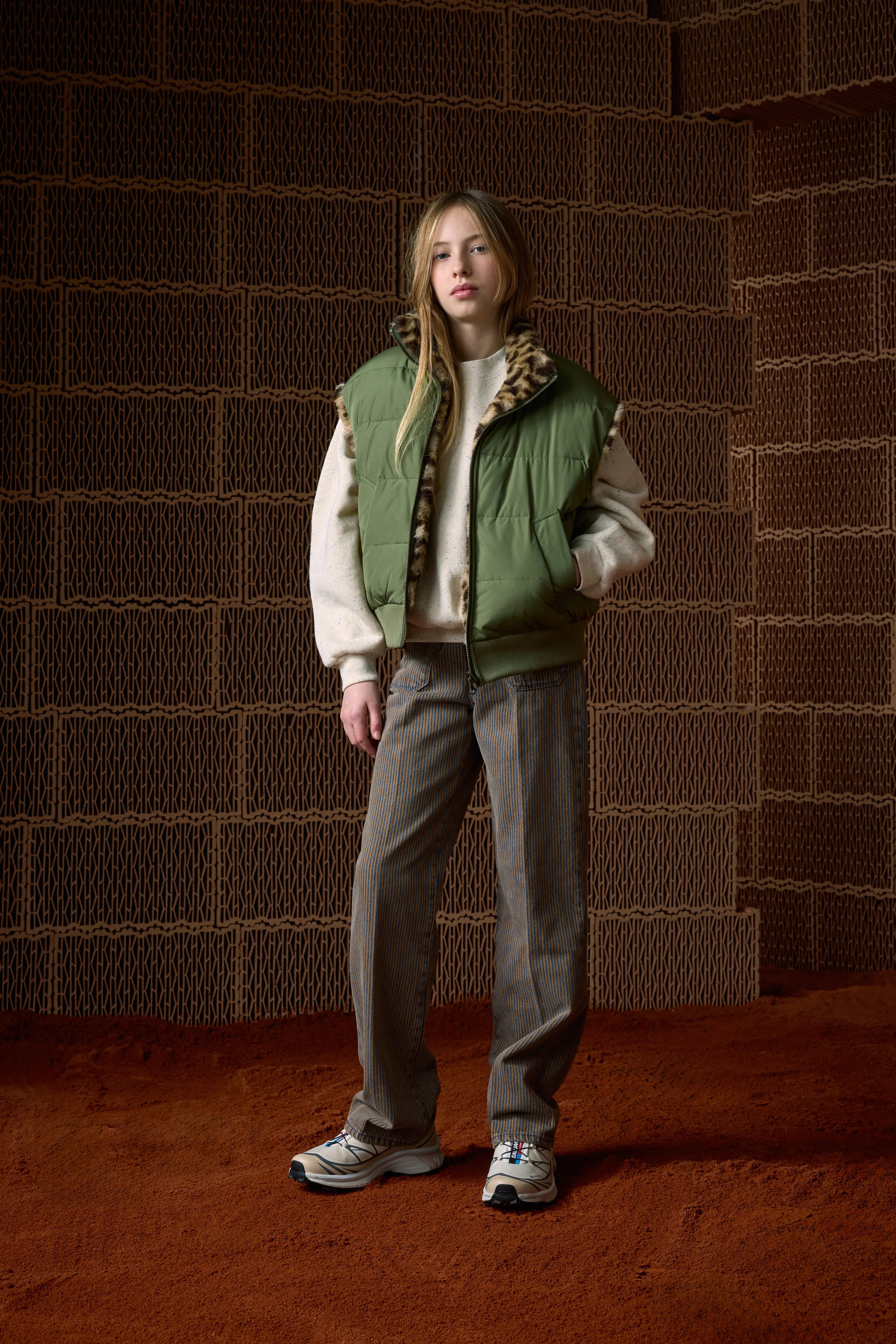 Pepy Flared Jeans - Suede / Worker For Girls | Bellerose