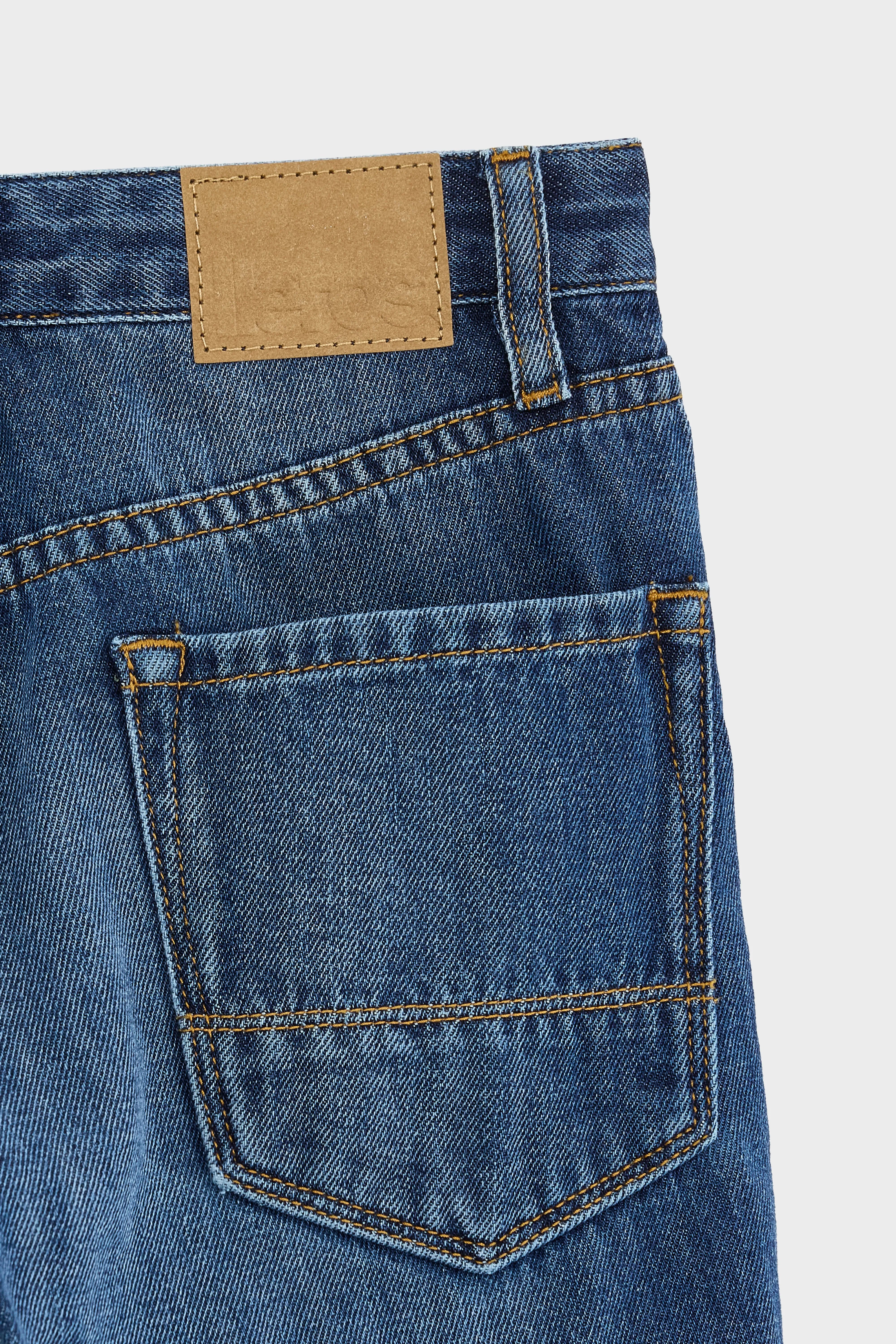 Pearlie Straight Jeans - Used blue For Girls | Bellerose