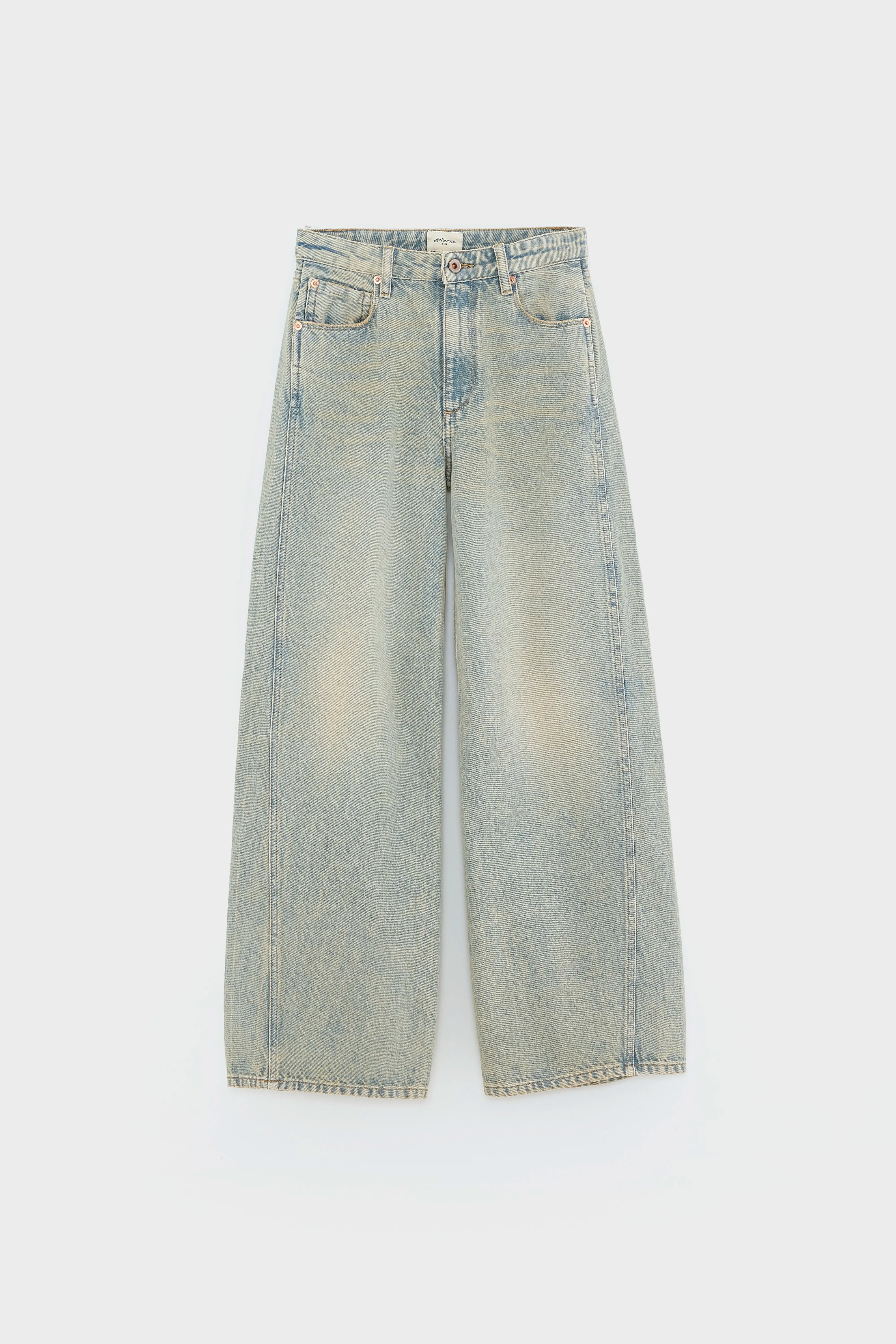 Jean Évasé Wanda - Used blue Pour Fille | Bellerose