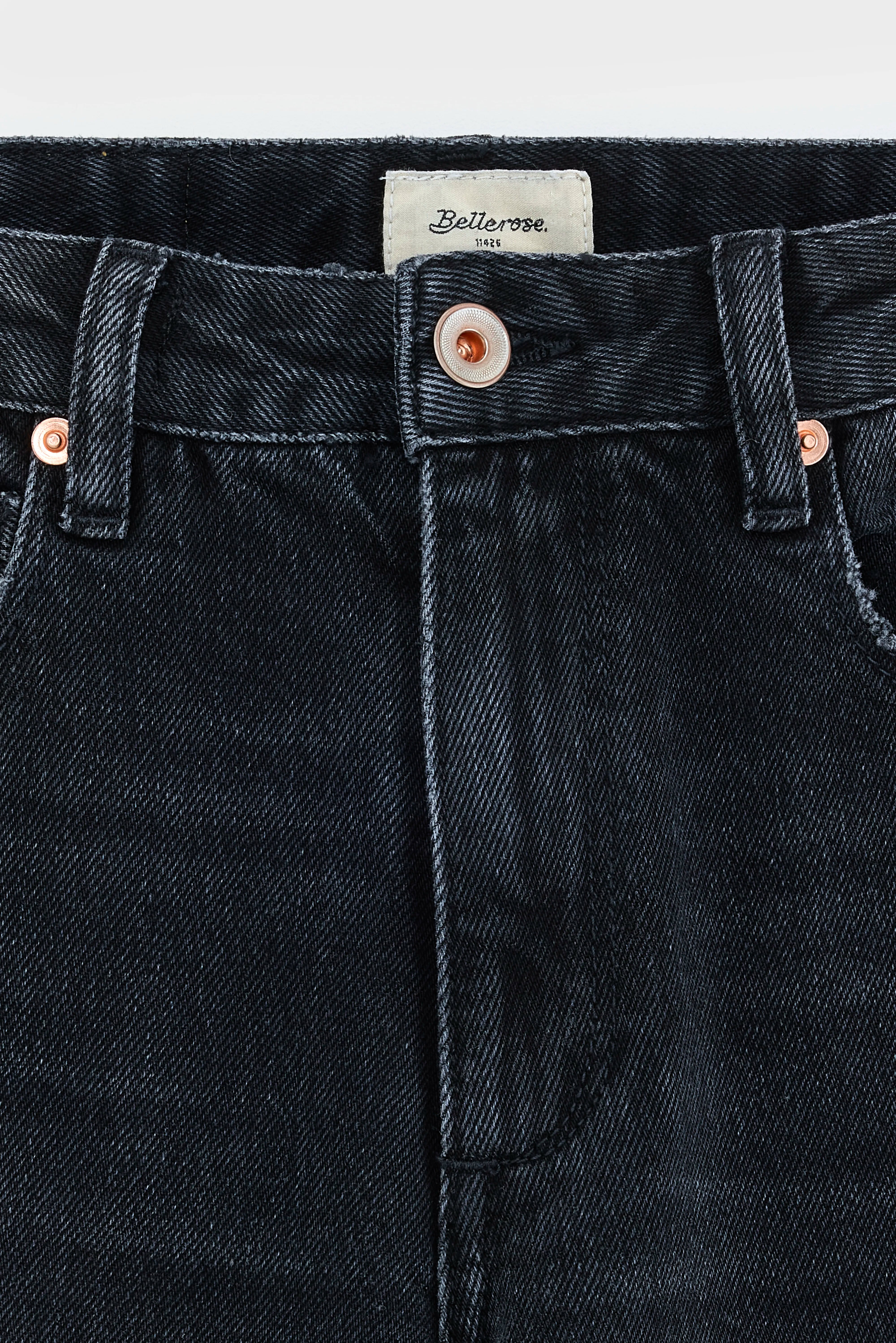 Wanda Flared Jeans - Used black For Girls | Bellerose