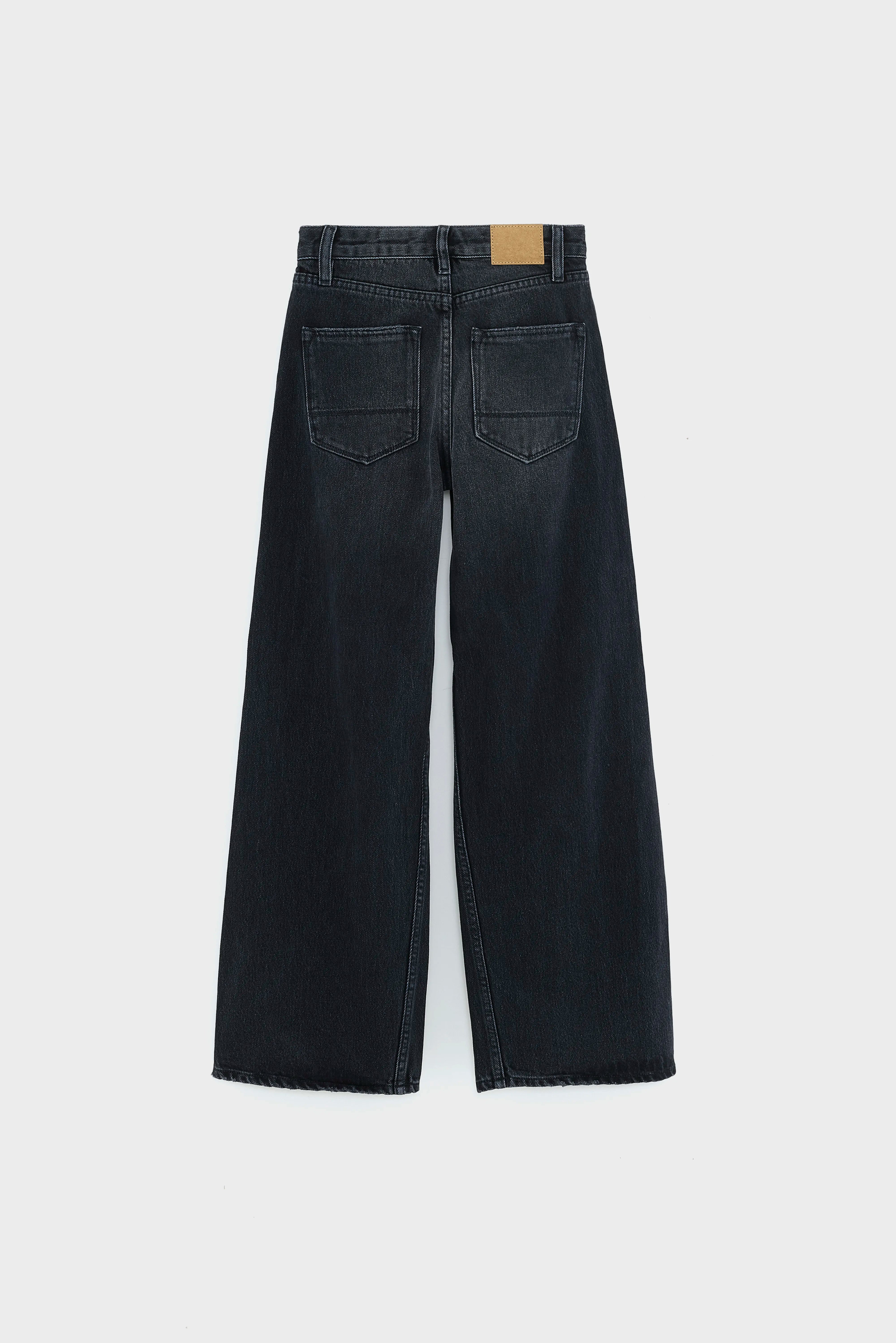 Wanda Flared Jeans - Used black For Girls | Bellerose