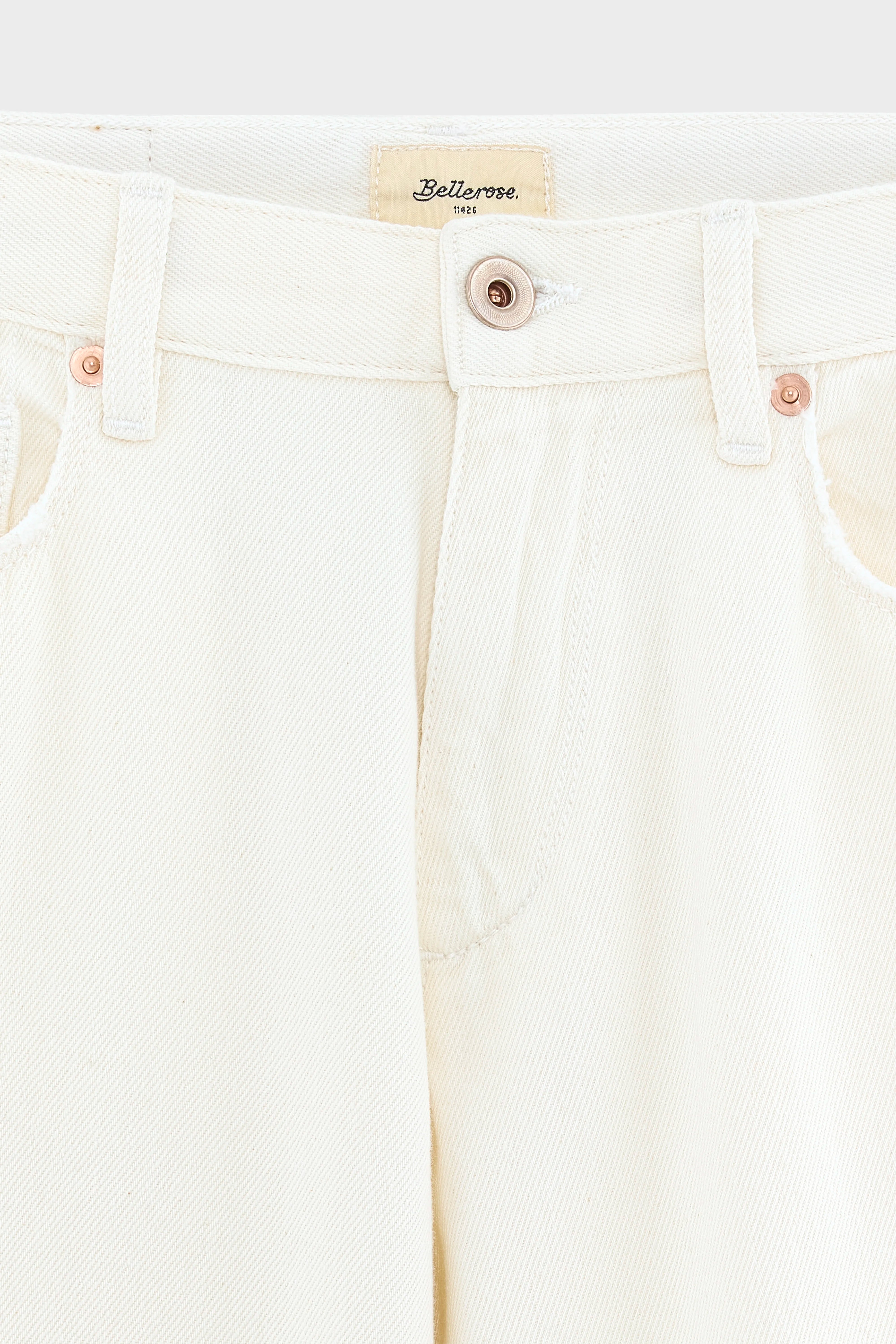 Kae Wide Trousers - White For Girls | Bellerose