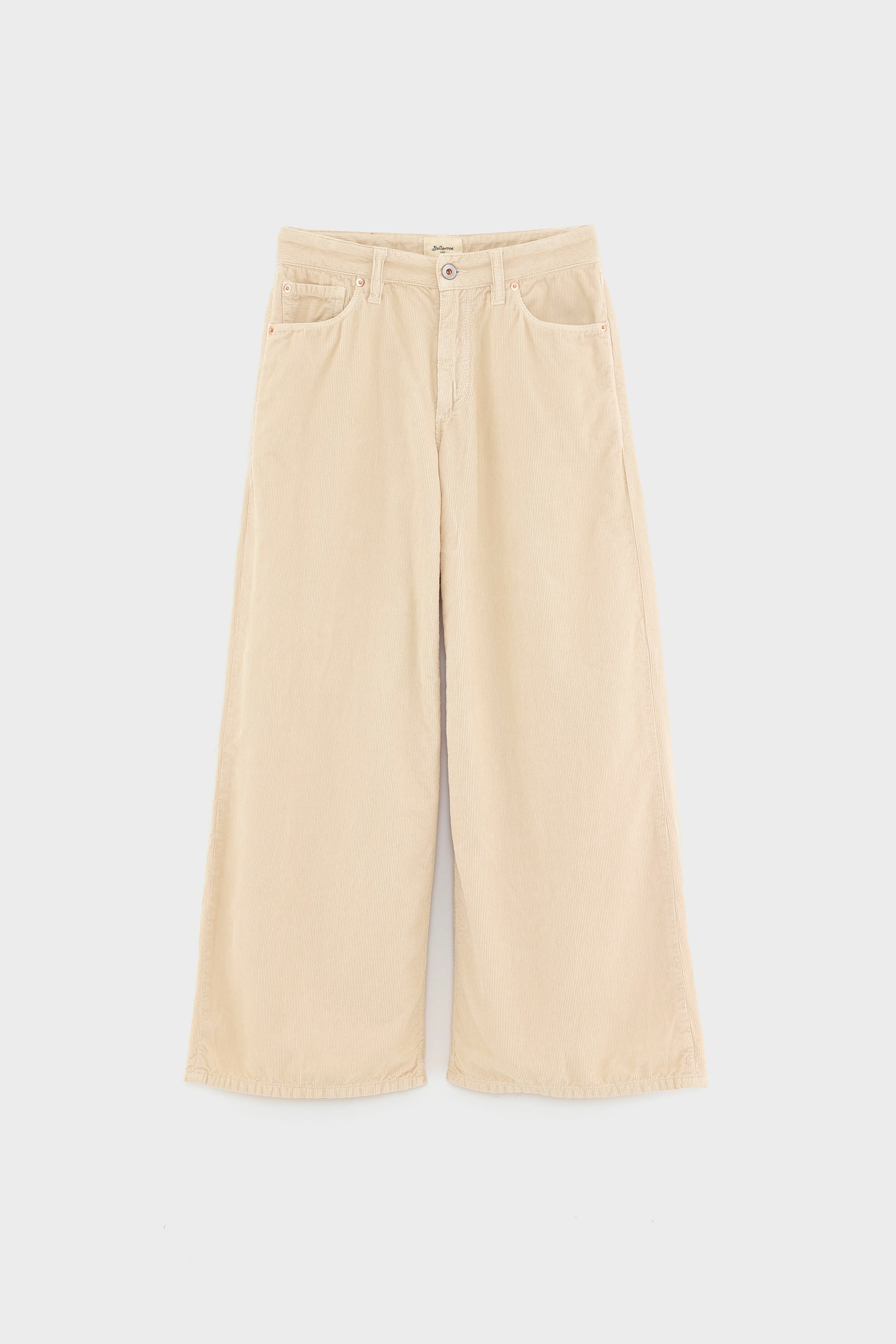 Kae Wijde Broek - Cement Voor Meisjes | Bellerose
