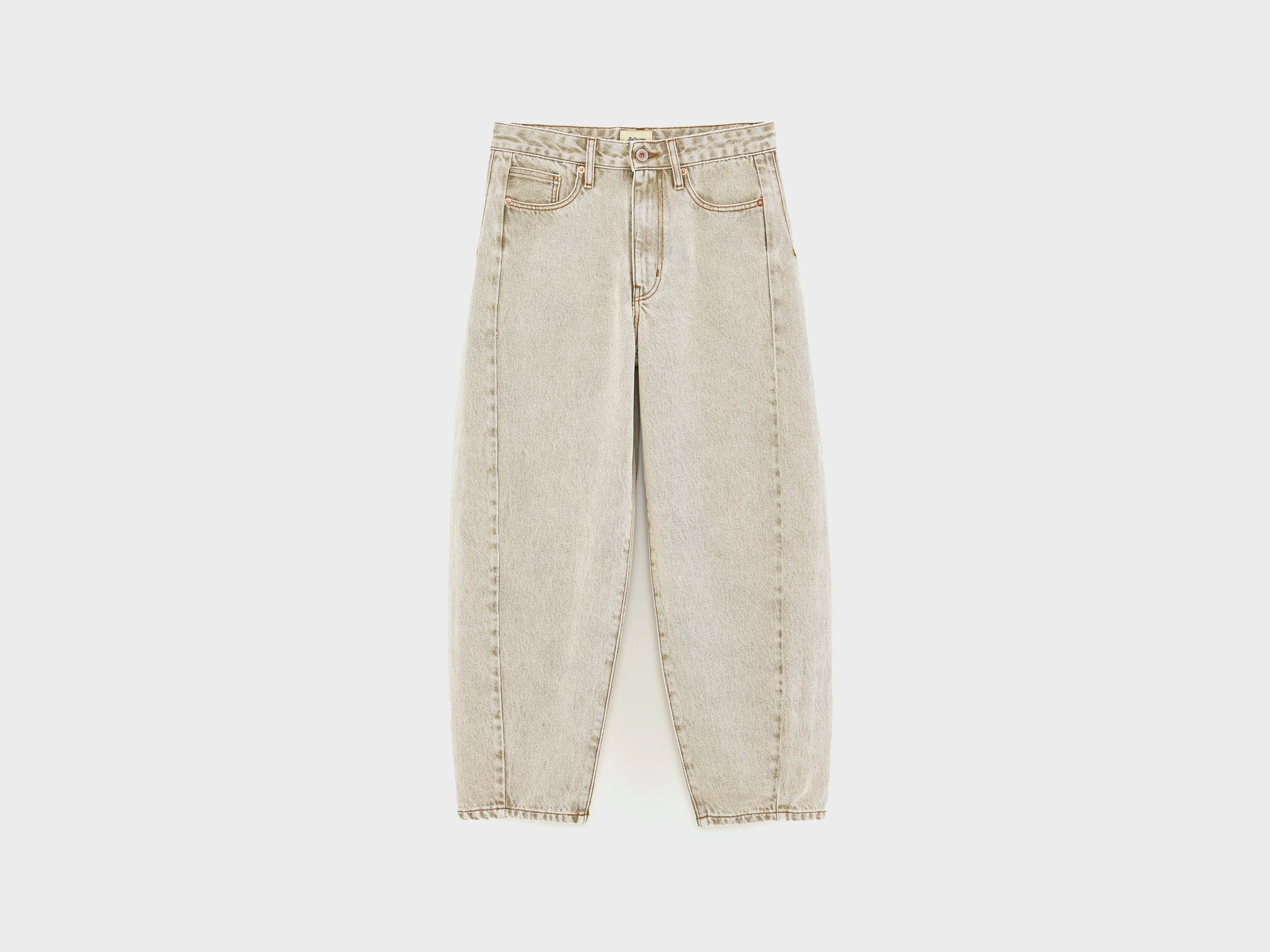 Parady balloon jeans  (252 / G / BEIGE SNOW)
