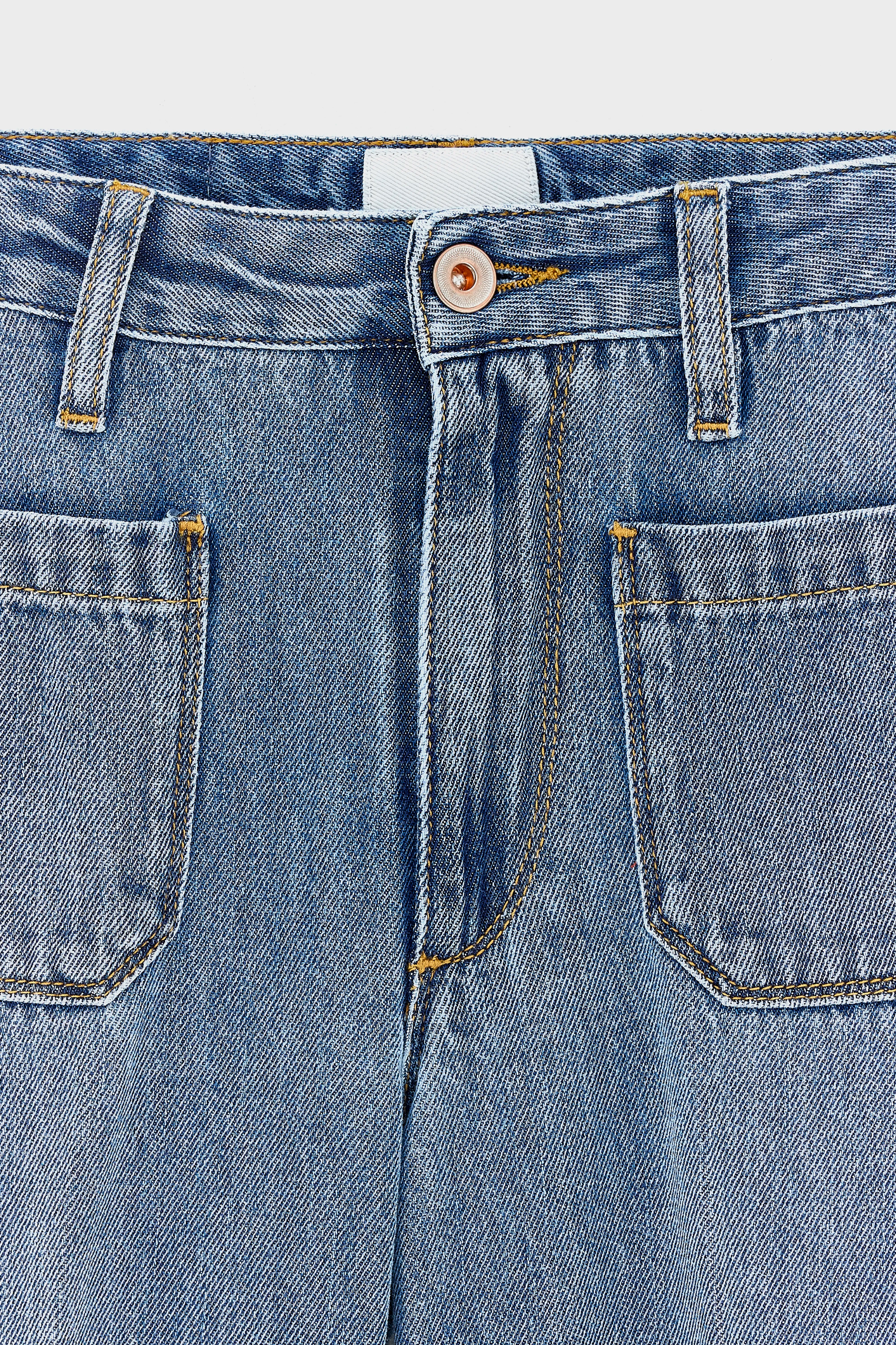 Pepy Flared Mediumblauw Jeans - Medium blue bleach Voor Meisjes | Bellerose