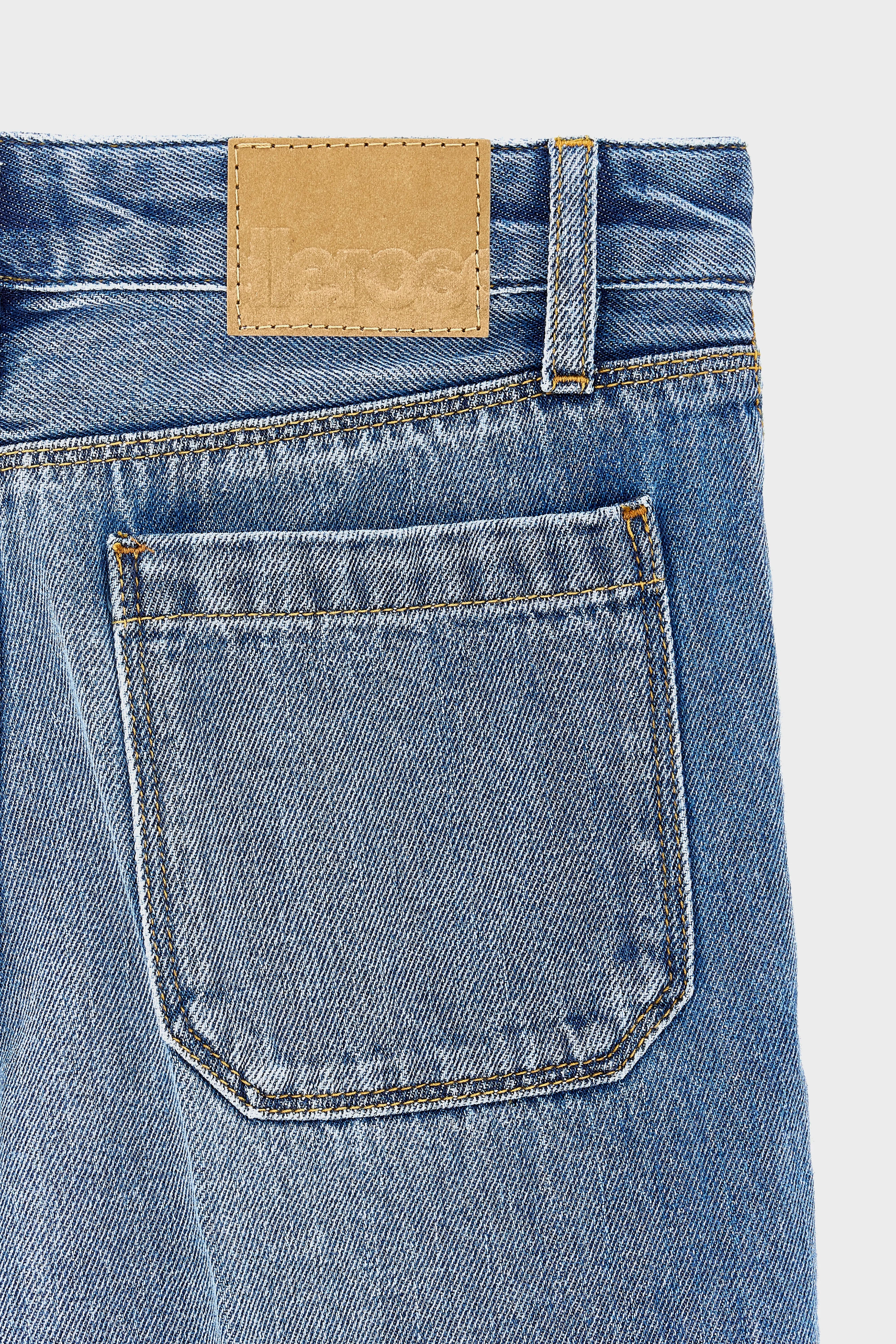 Pepy Flared Mediumblauw Jeans - Medium blue bleach Voor Meisjes | Bellerose