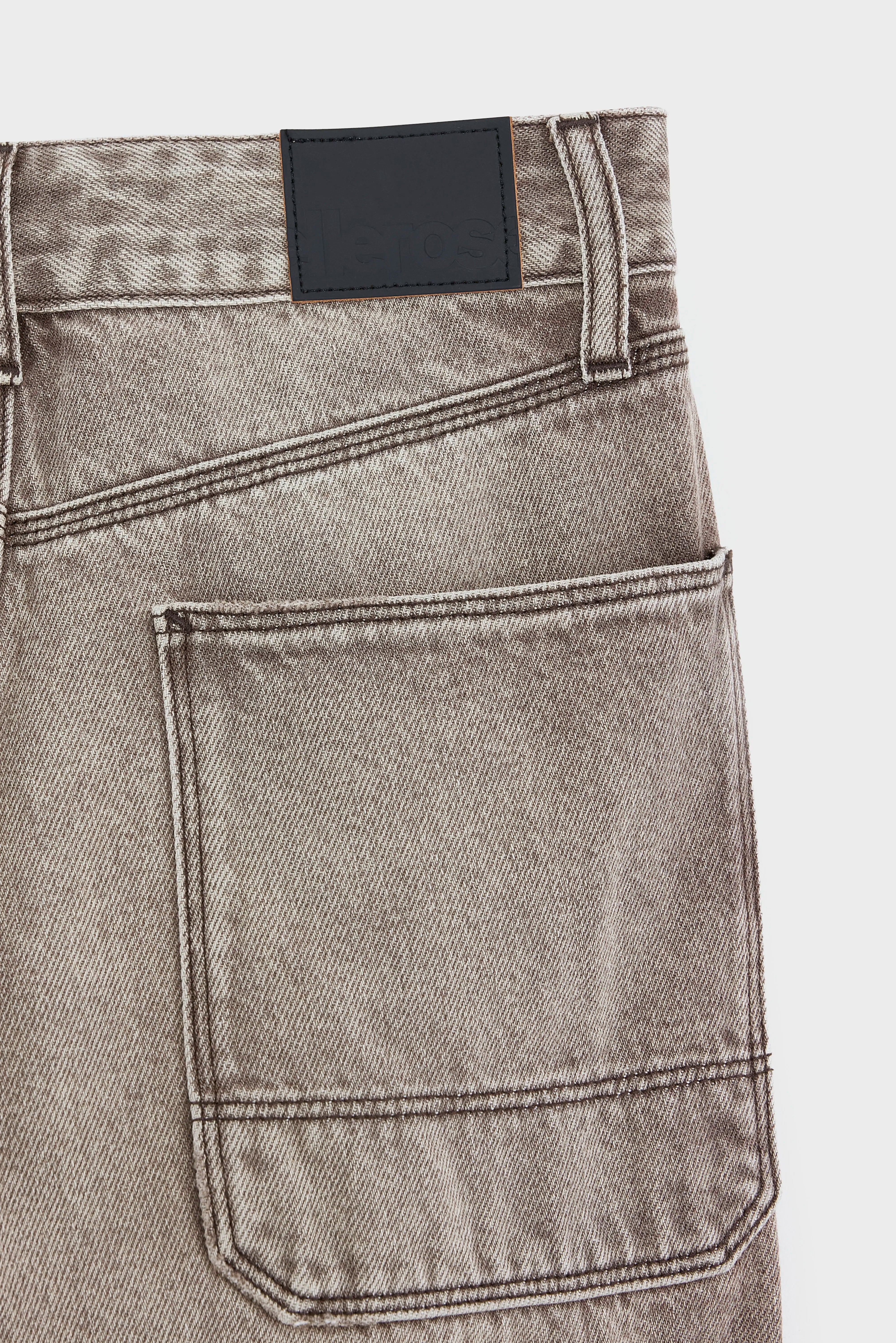 Peterson relaxte jeans (252 / B / BROWN SNOW)