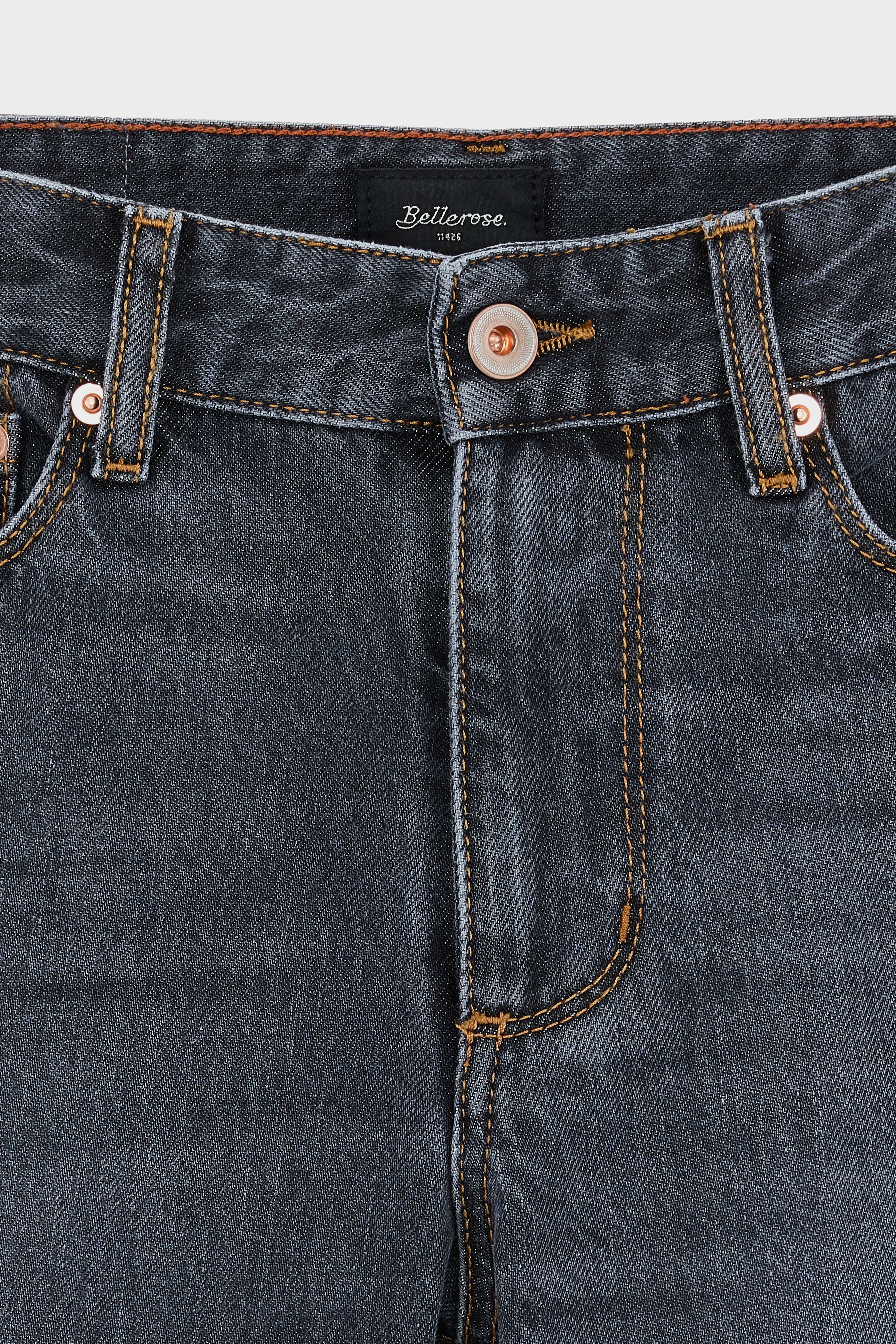 Peyo Tapered Jeans - Used black For Boys | Bellerose