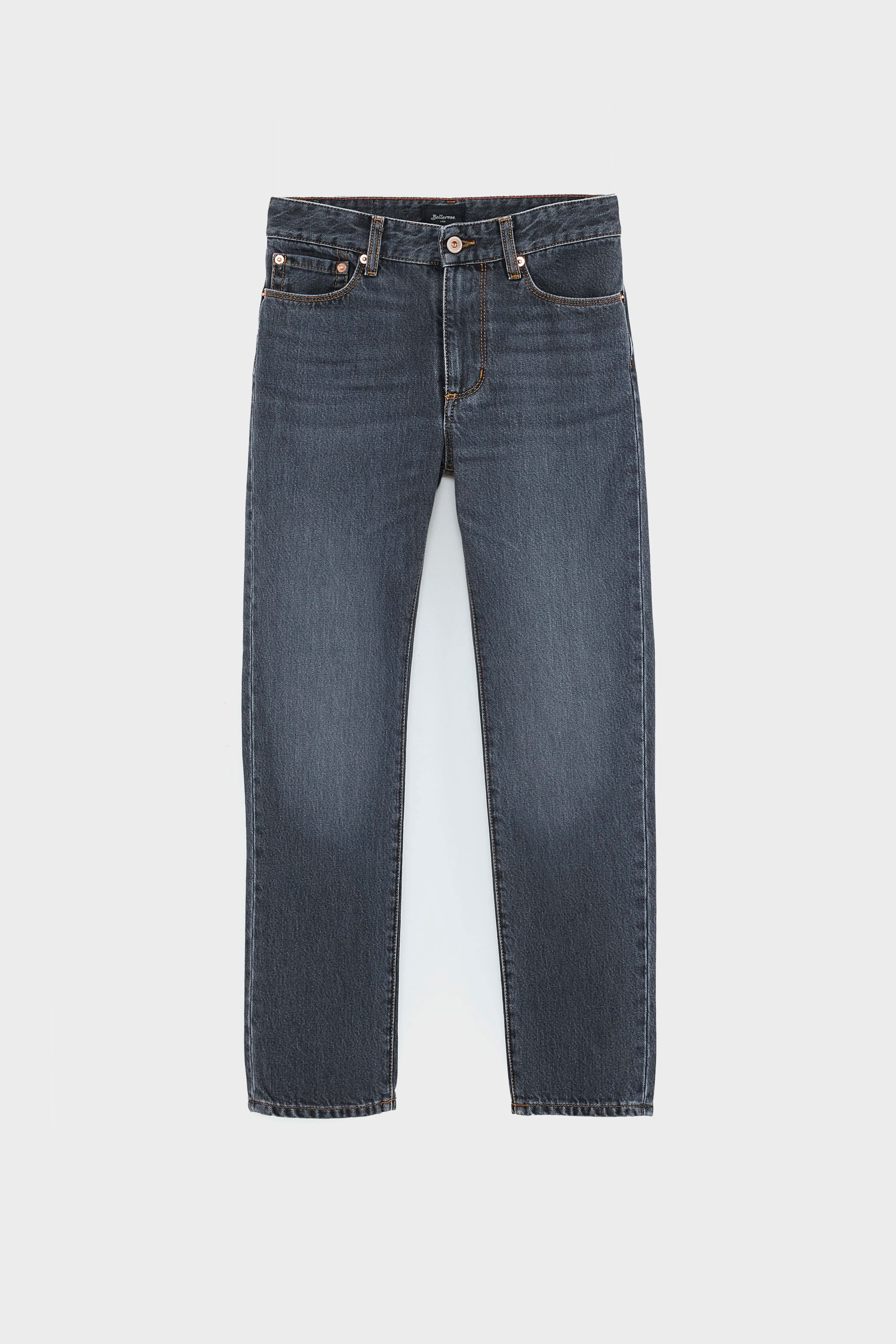 Peyo Tapered Jeans - Used black For Boys | Bellerose