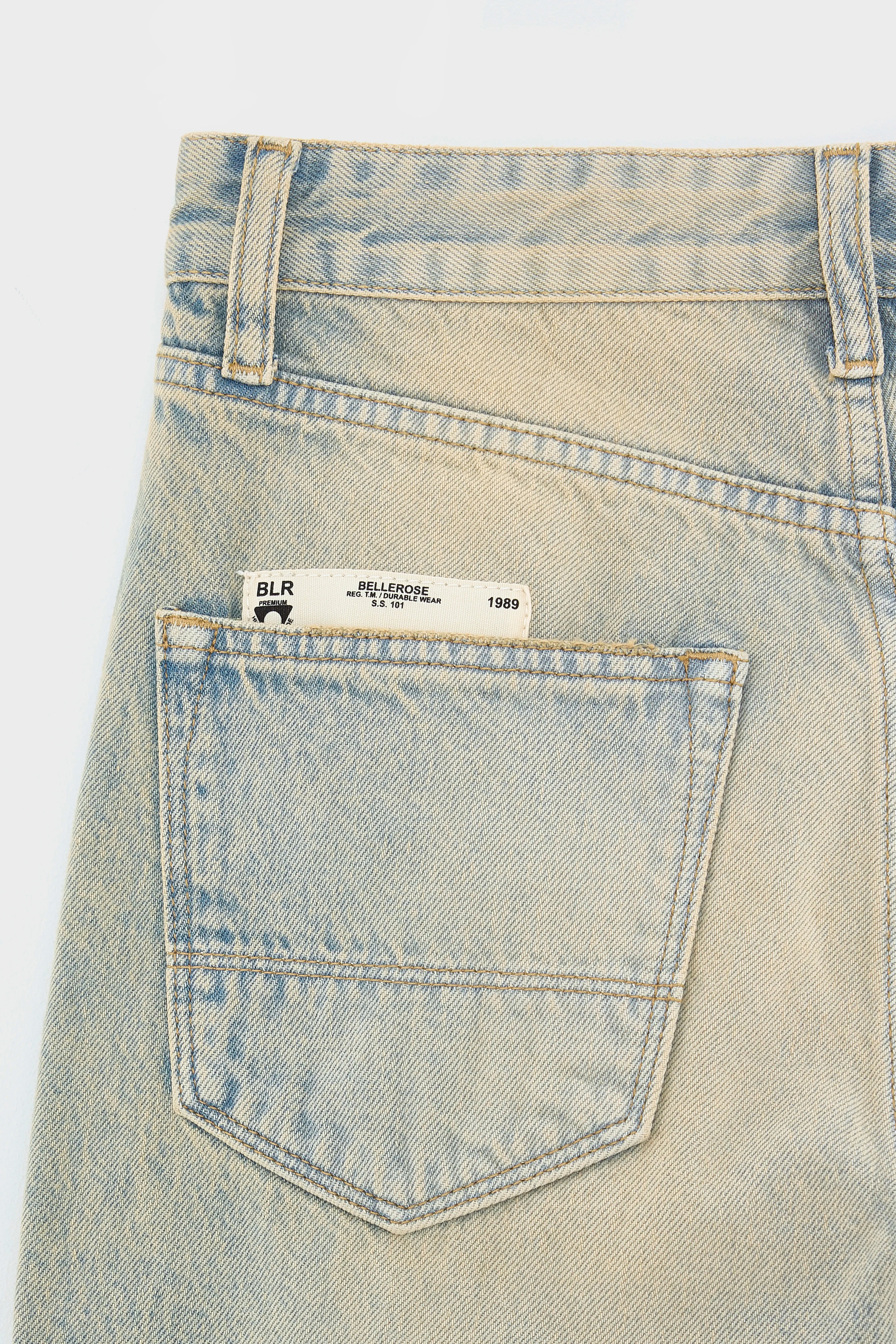 Peters wijde jeans (252 / B / USED BLUE)