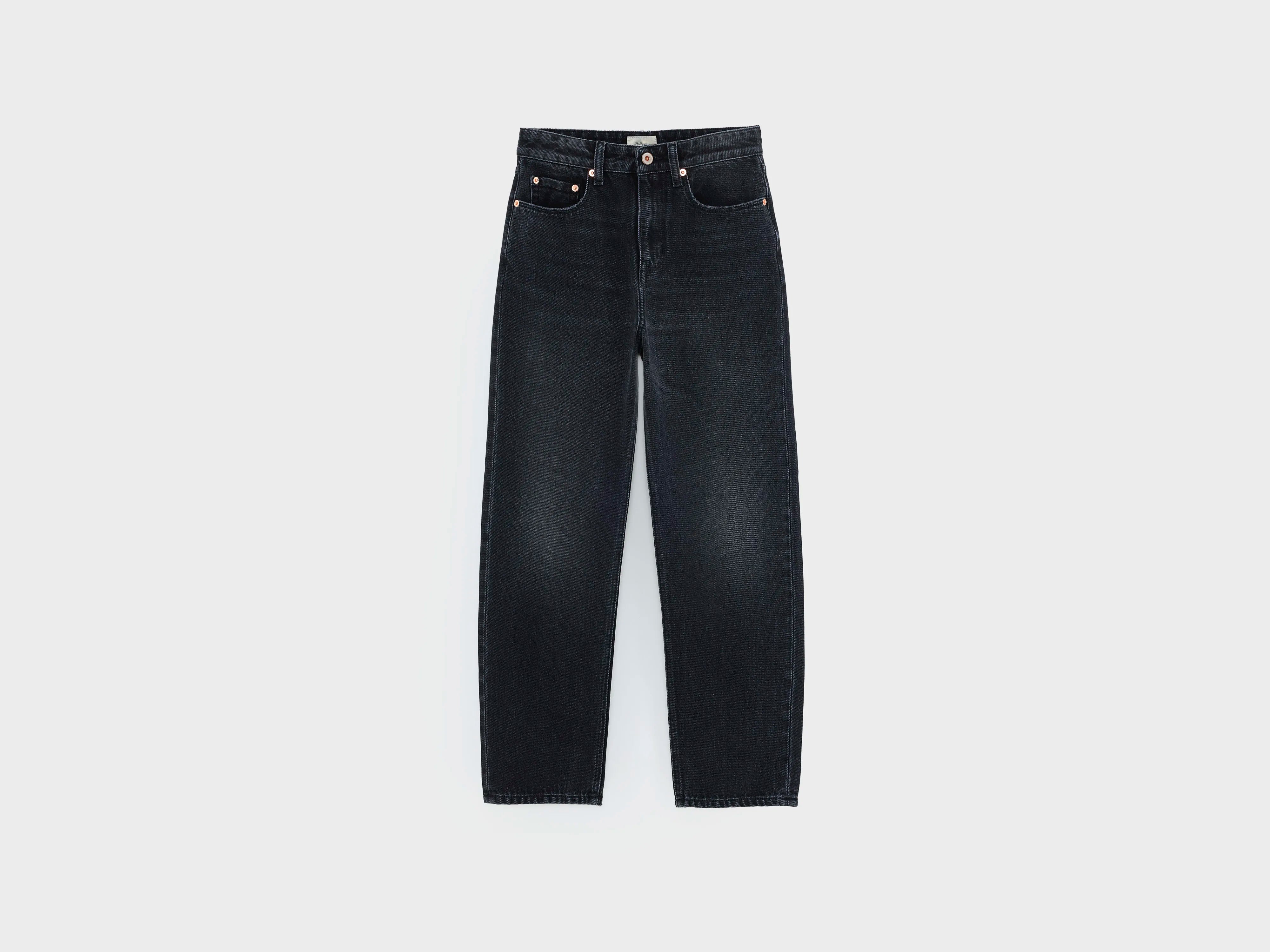 Peters wijde jeans (252 / B / USED BLACK)