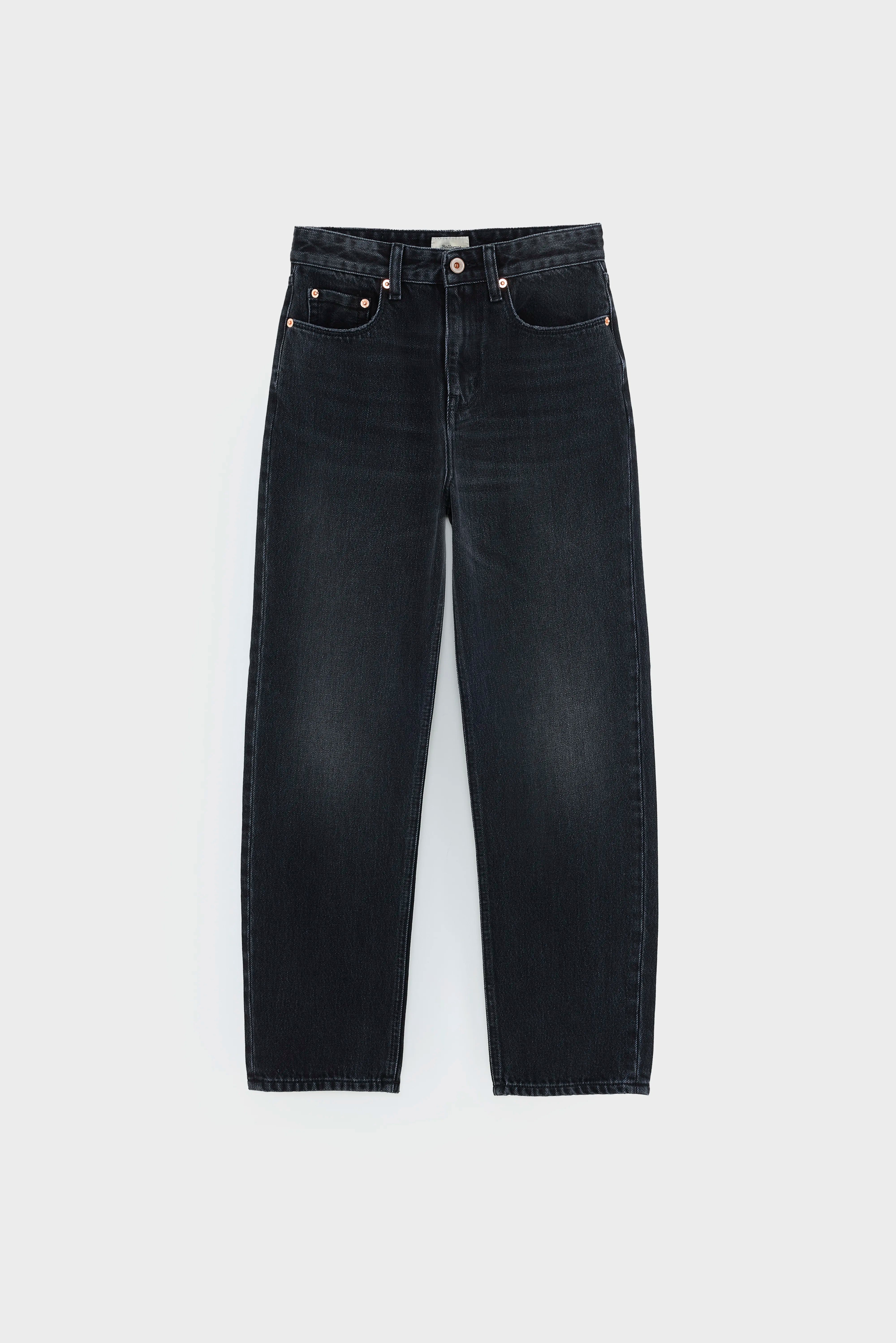 Jean Large Peters - Used black Pour Garçon | Bellerose
