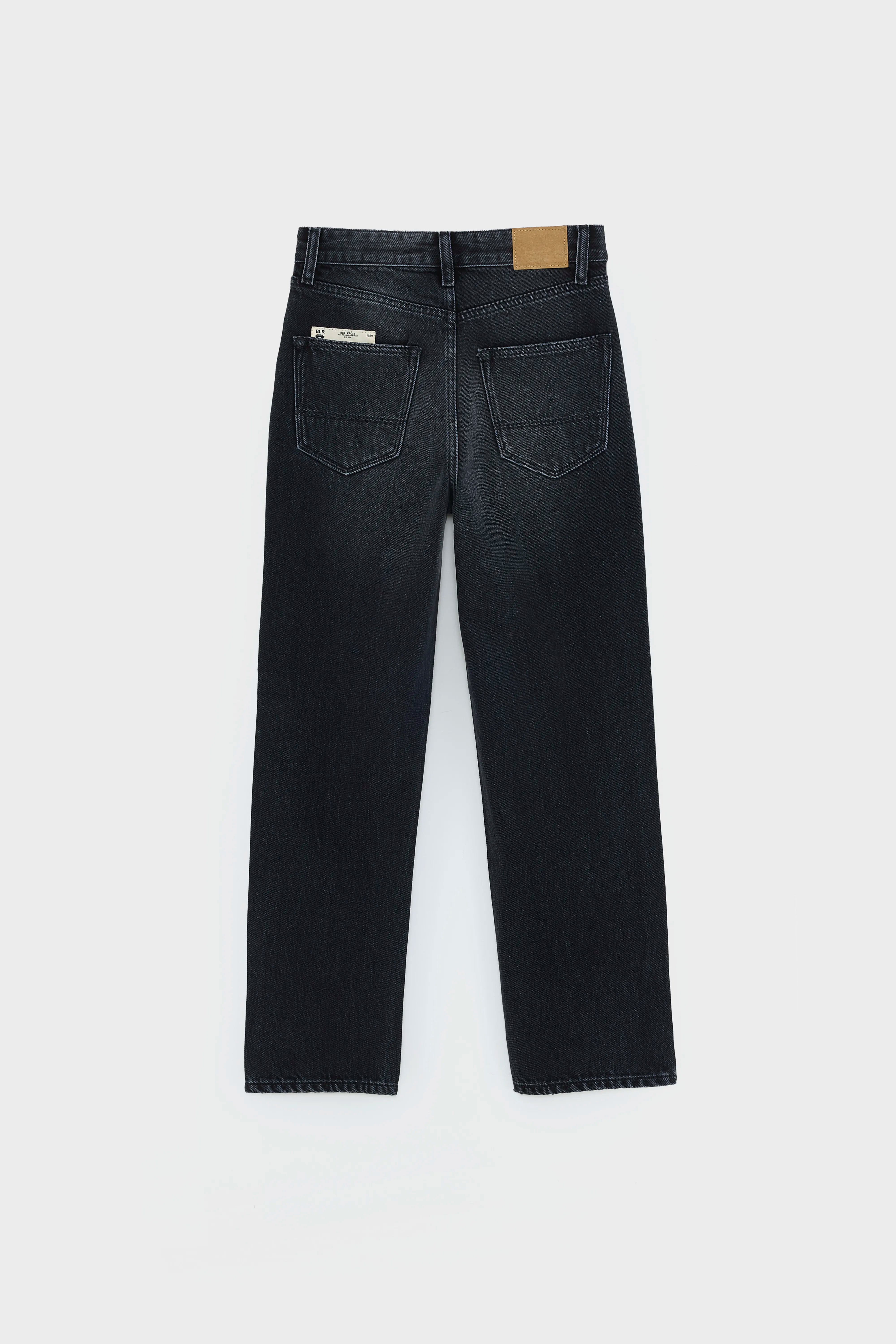 Peters wijde jeans (252 / B / USED BLACK)