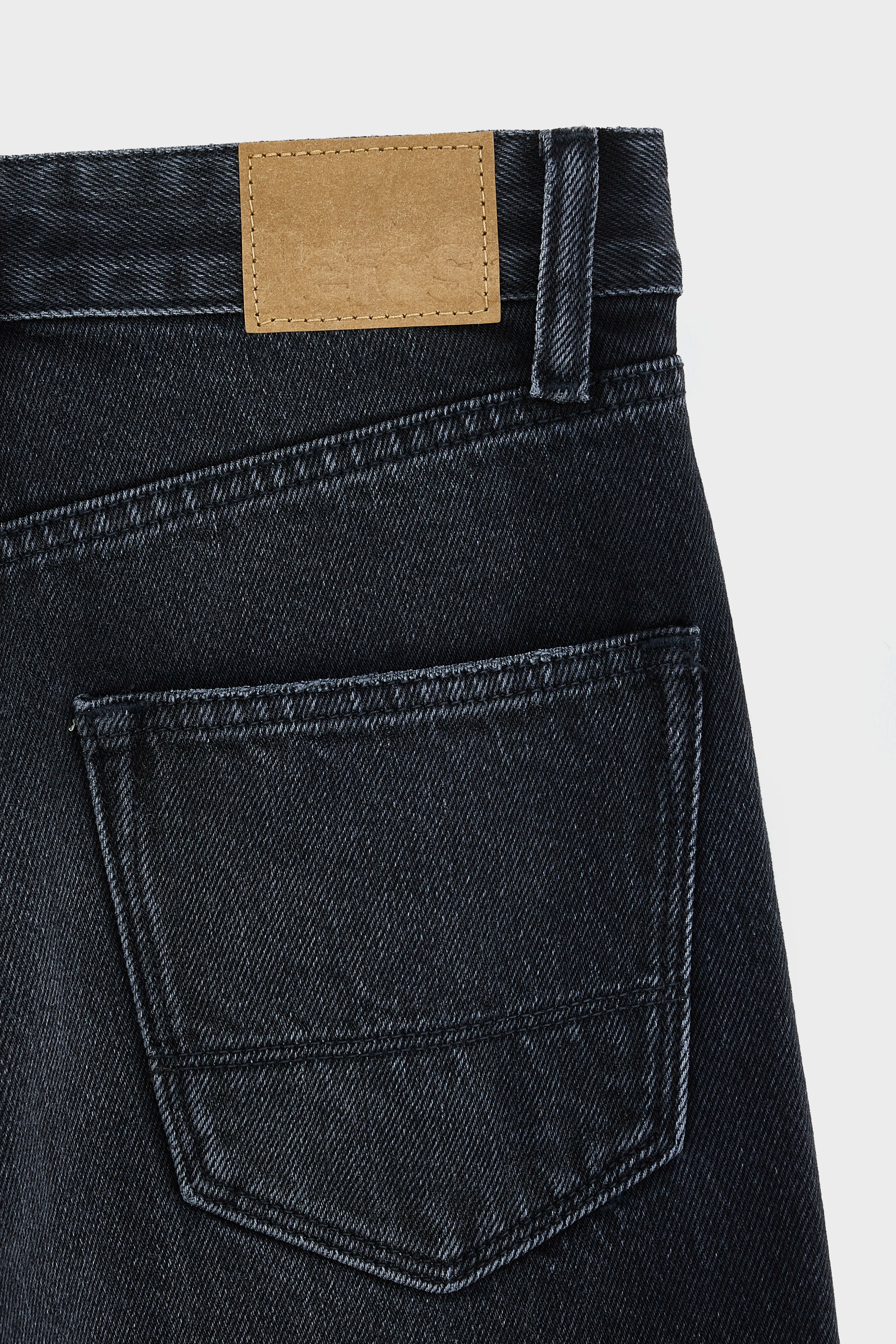 Peters wijde jeans (252 / B / USED BLACK)