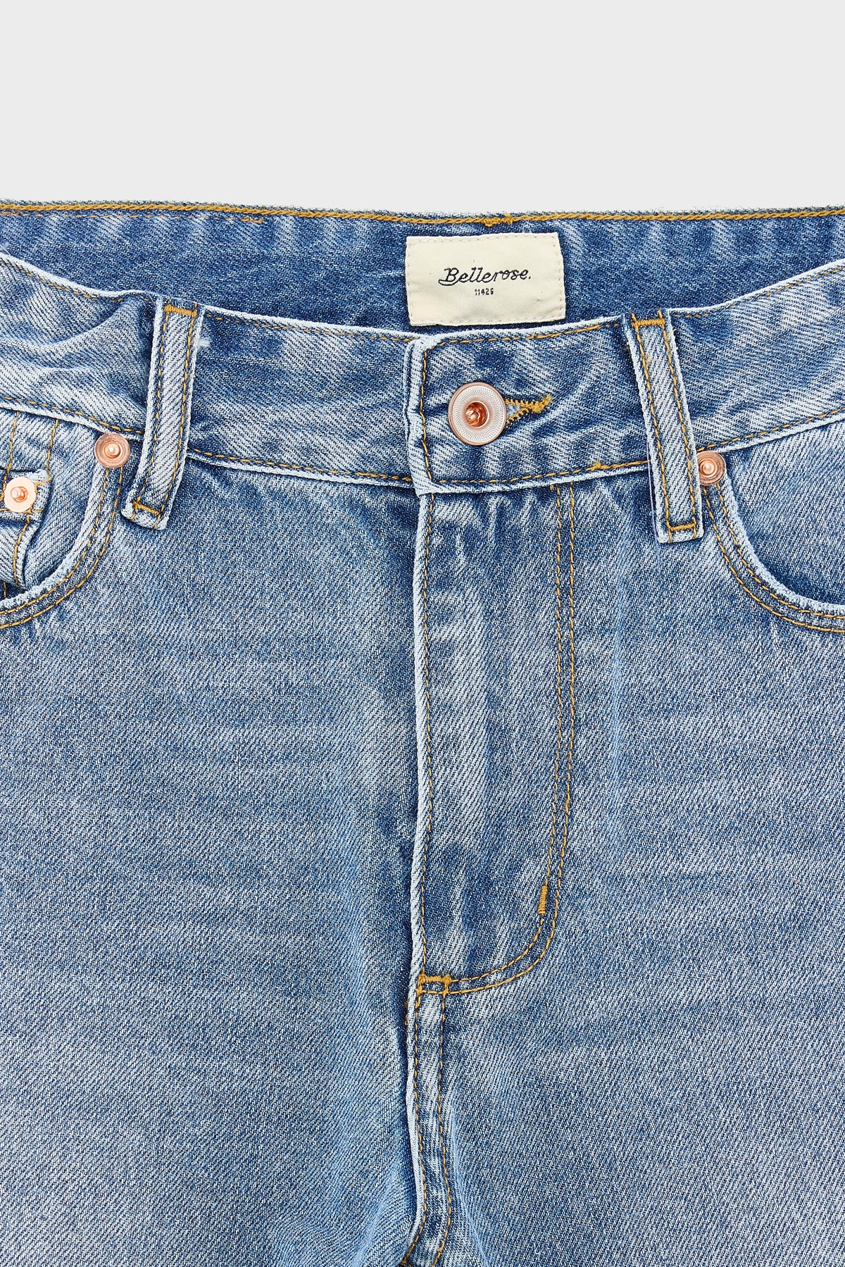 Peyo Tapered Vintage Blauwe Jeans - Vintage light blue Voor Jongens | Bellerose