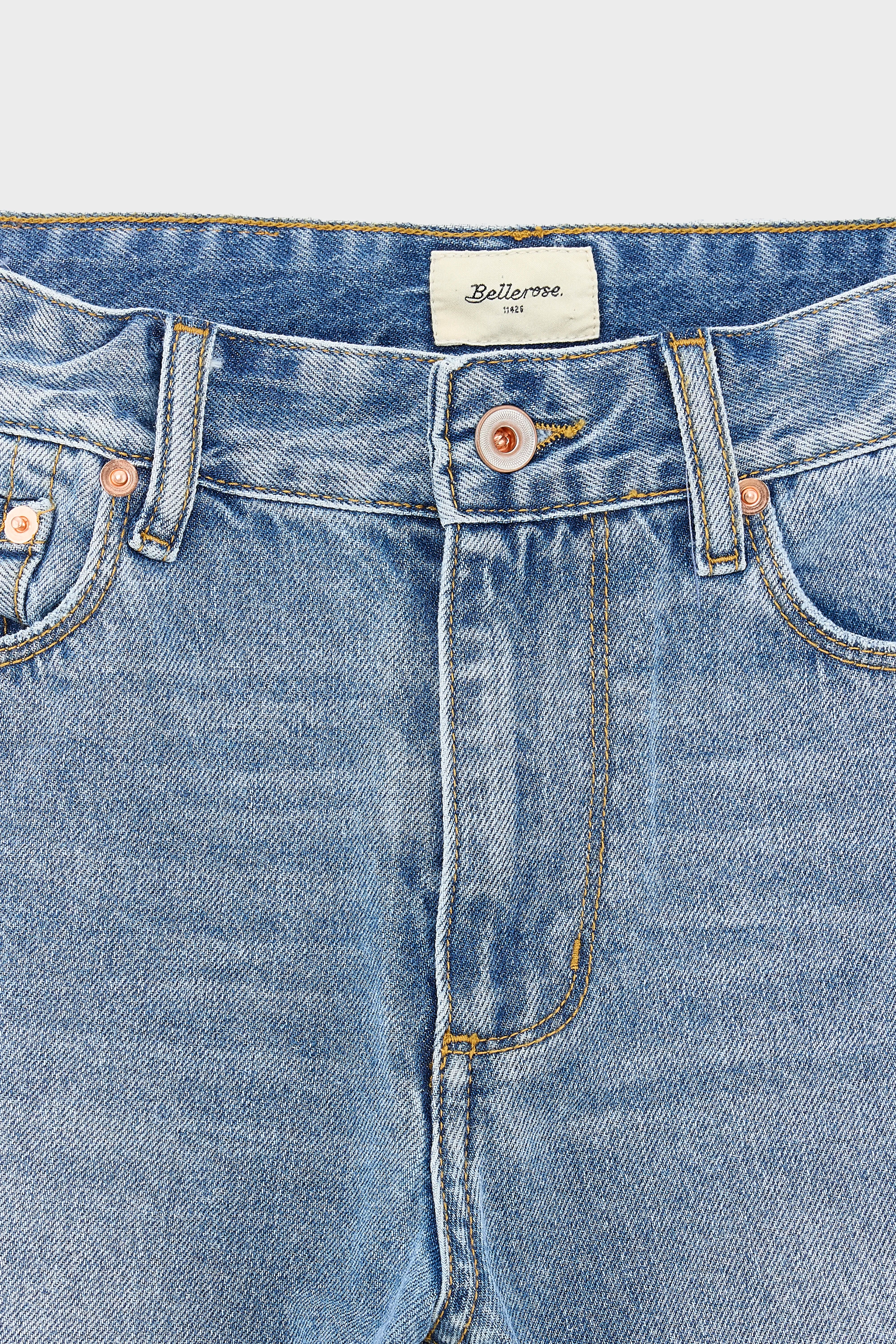 Peyo tapered vintage blauwe jeans (242 / B / VINTAGE LT BLUE)