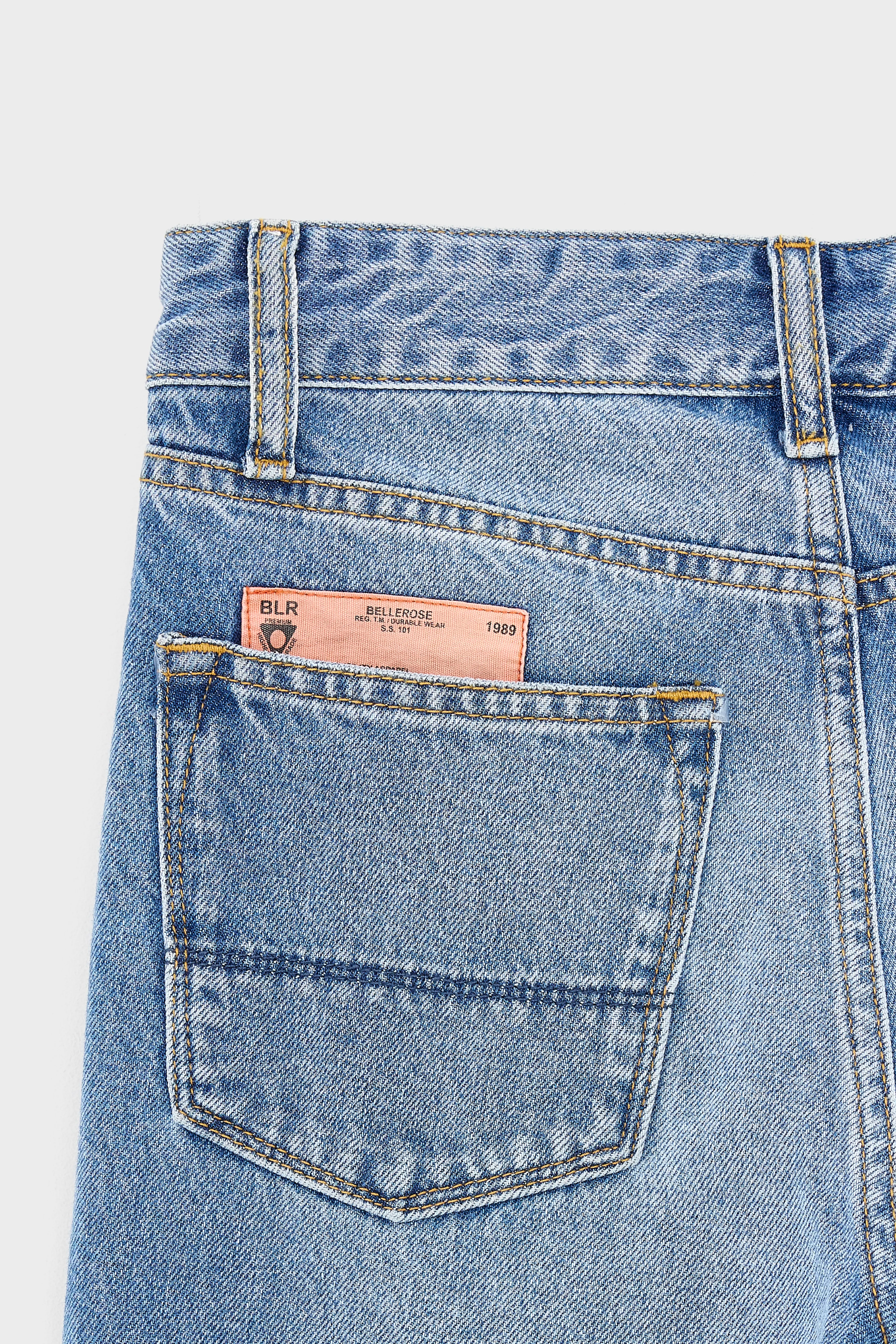 Peyo tapered vintage blauwe jeans (242 / B / VINTAGE LT BLUE)