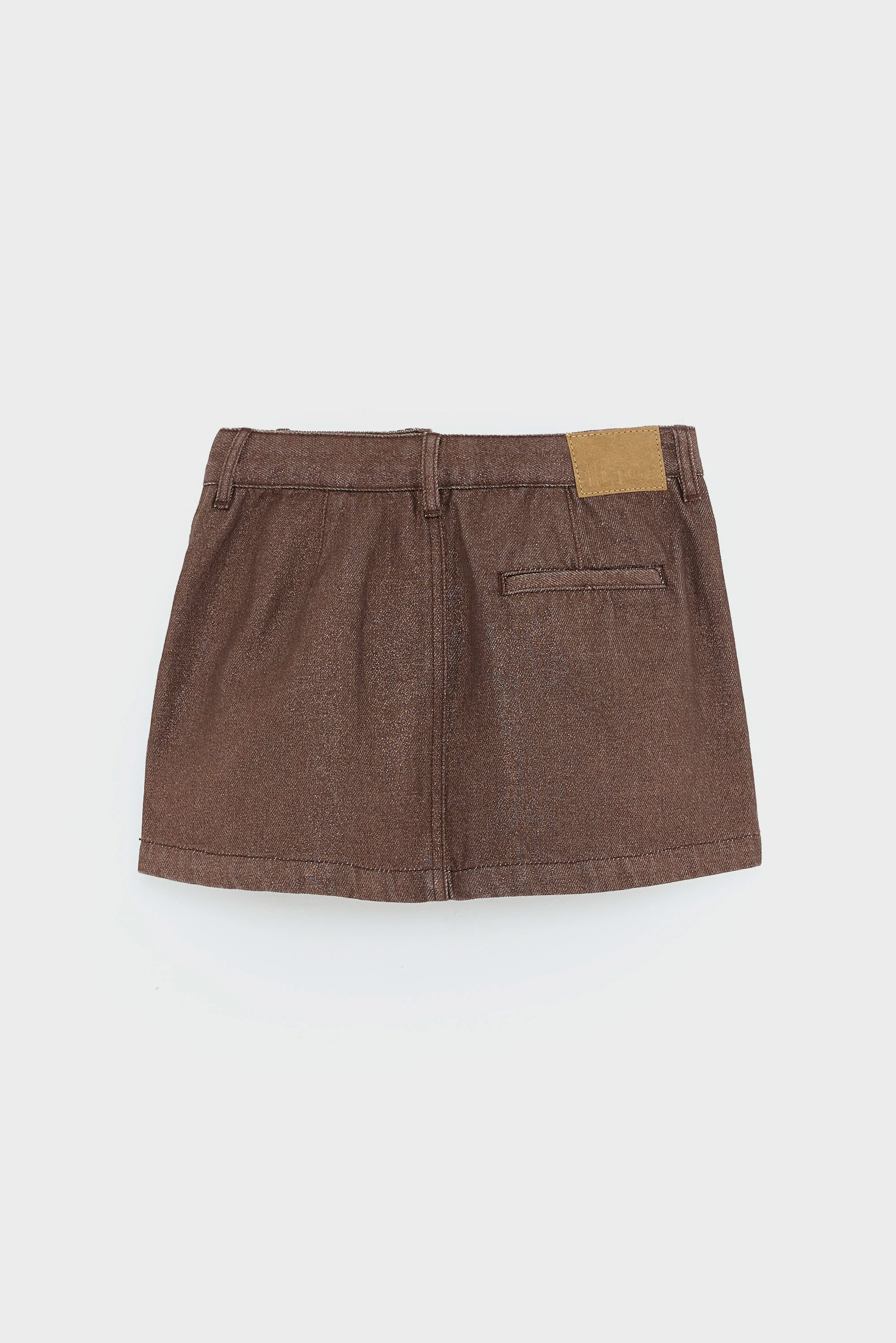 Pebbs Mini Skirt - Sequoia For Girls | Bellerose