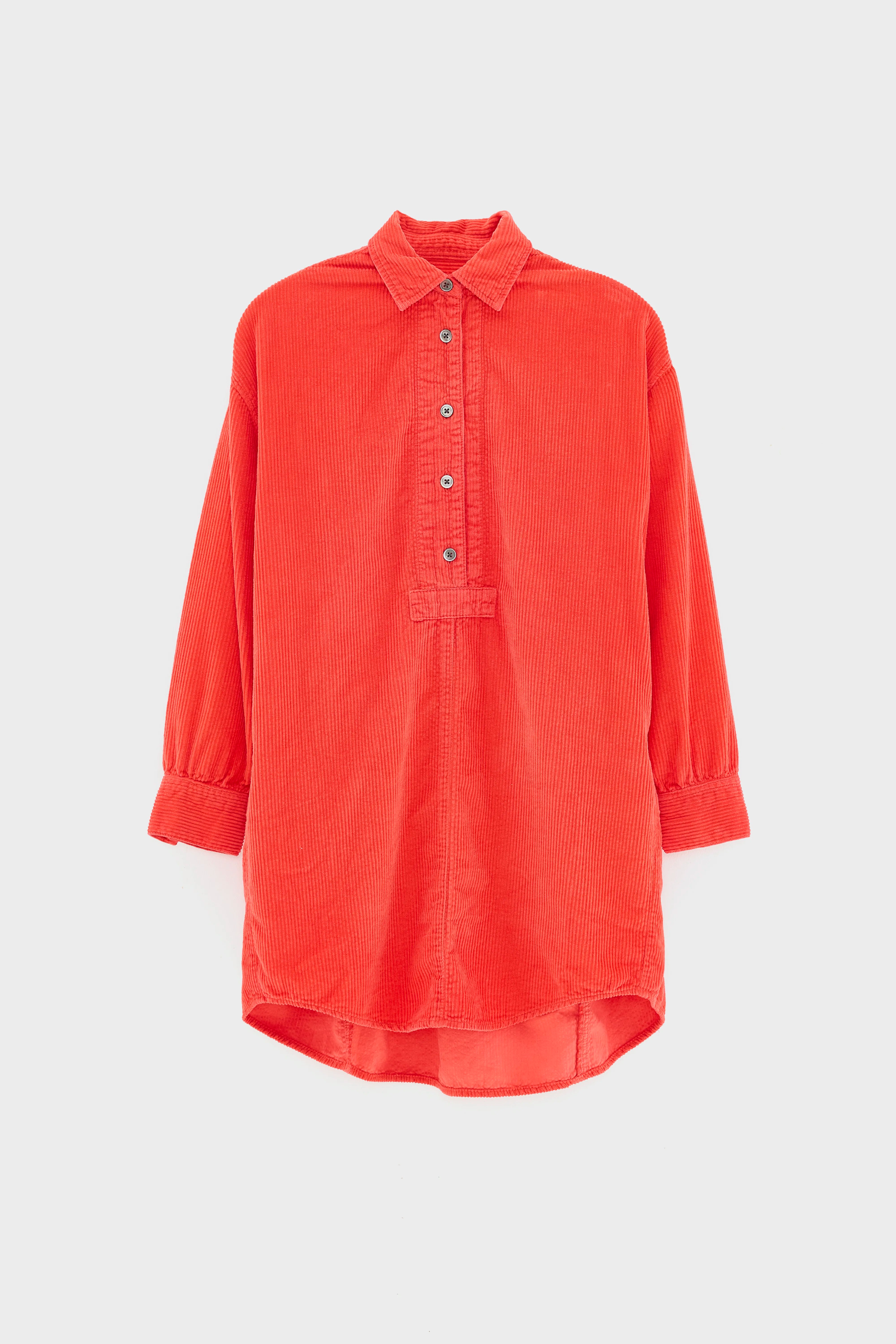 Winnie Shirt Dress - Massai red For Girls | Bellerose