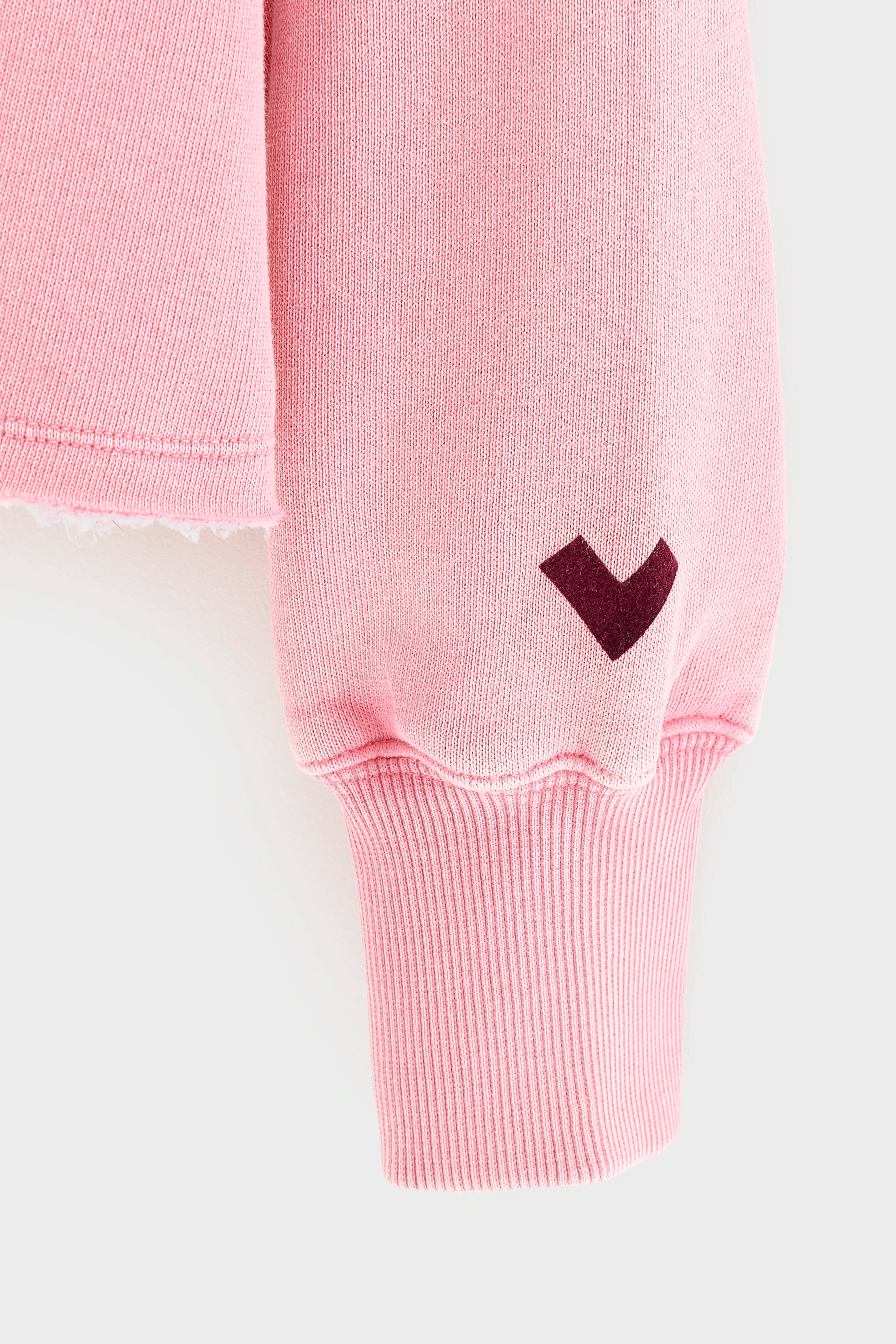 Sweatshirt Cropped Fabina - Pinklady Pour Fille | Bellerose