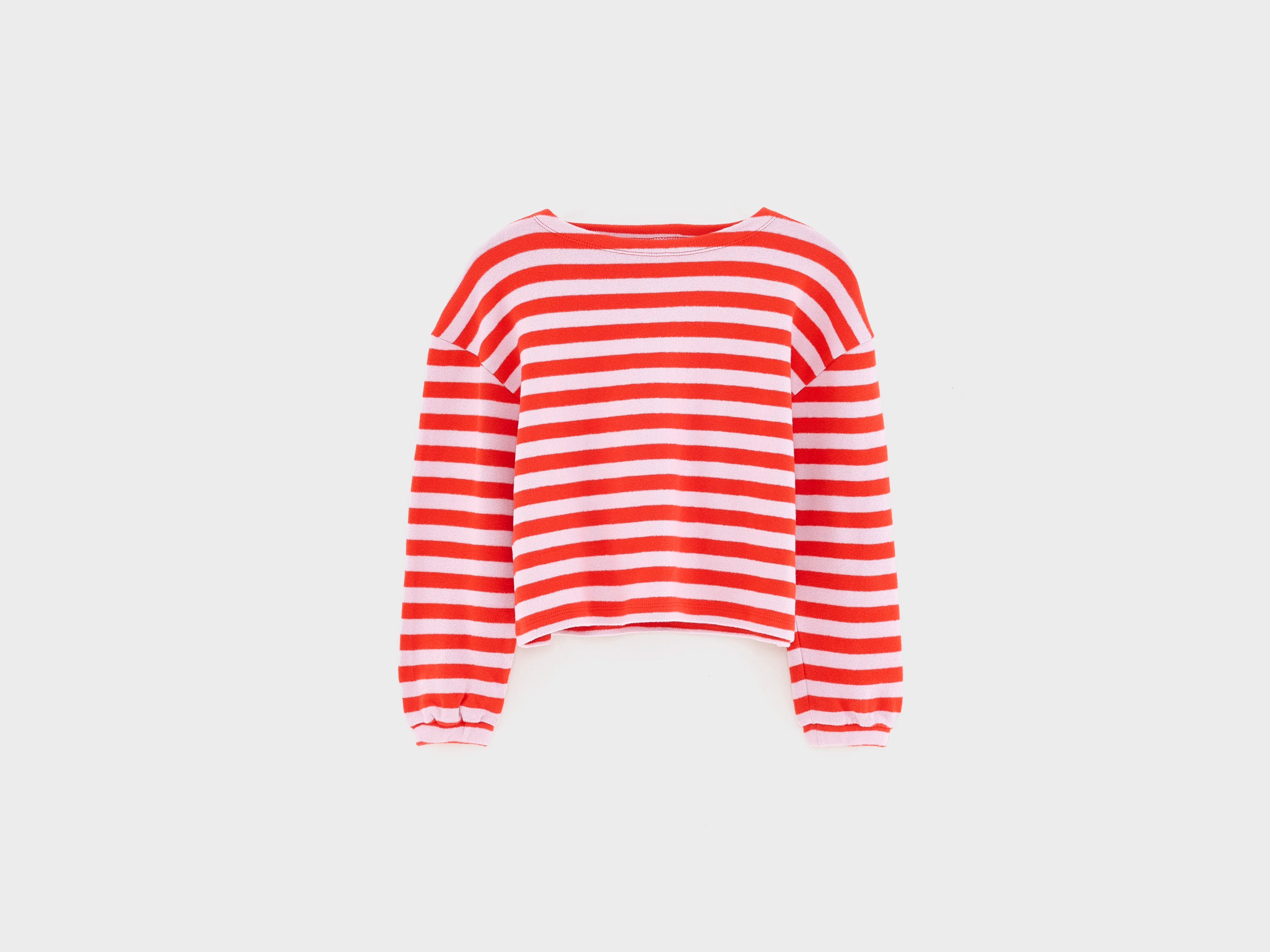 Fasov cropped t-shirt (252 / G / STRIPE B)