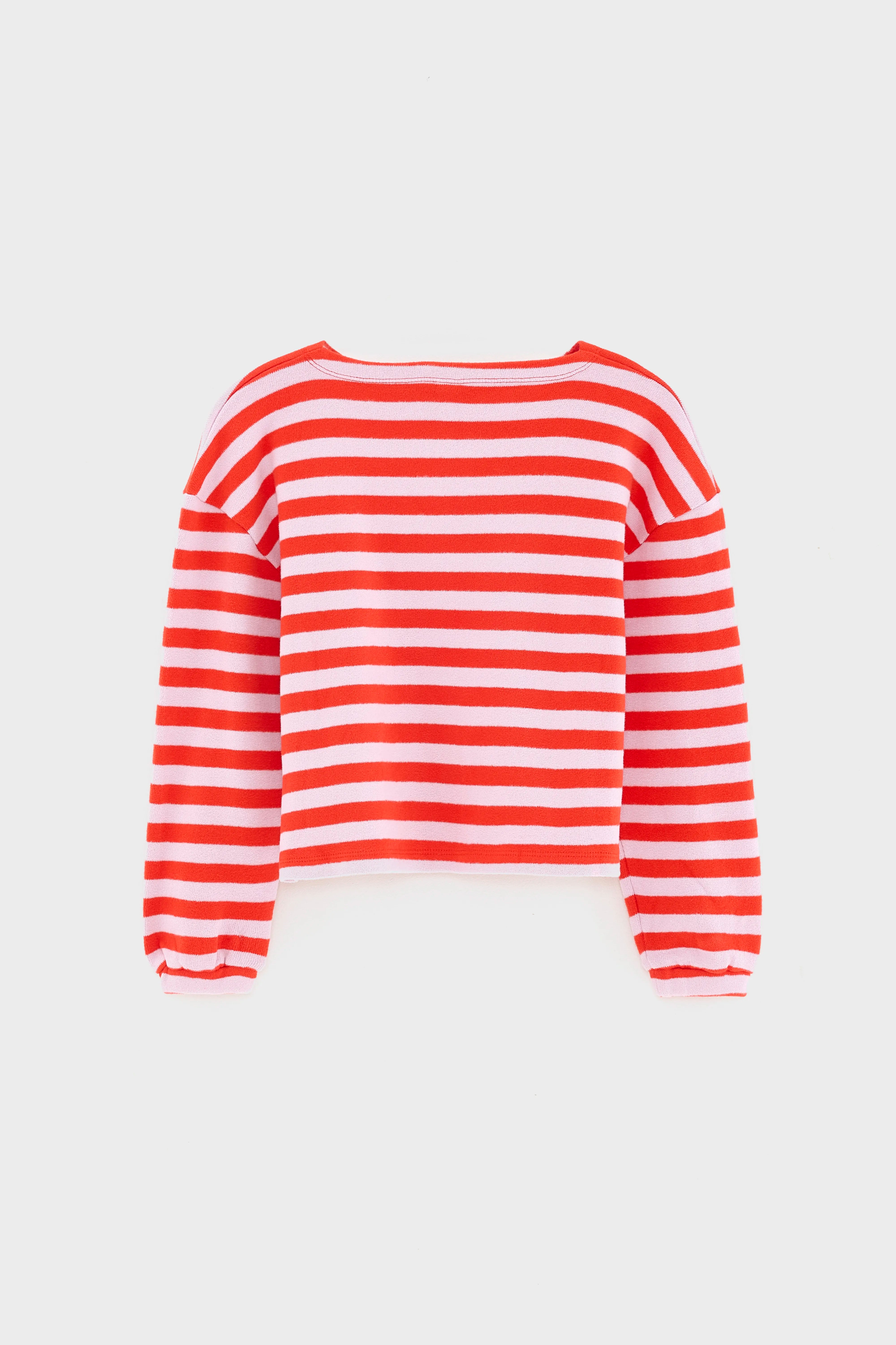 Fasov cropped t-shirt (252 / G / STRIPE B)