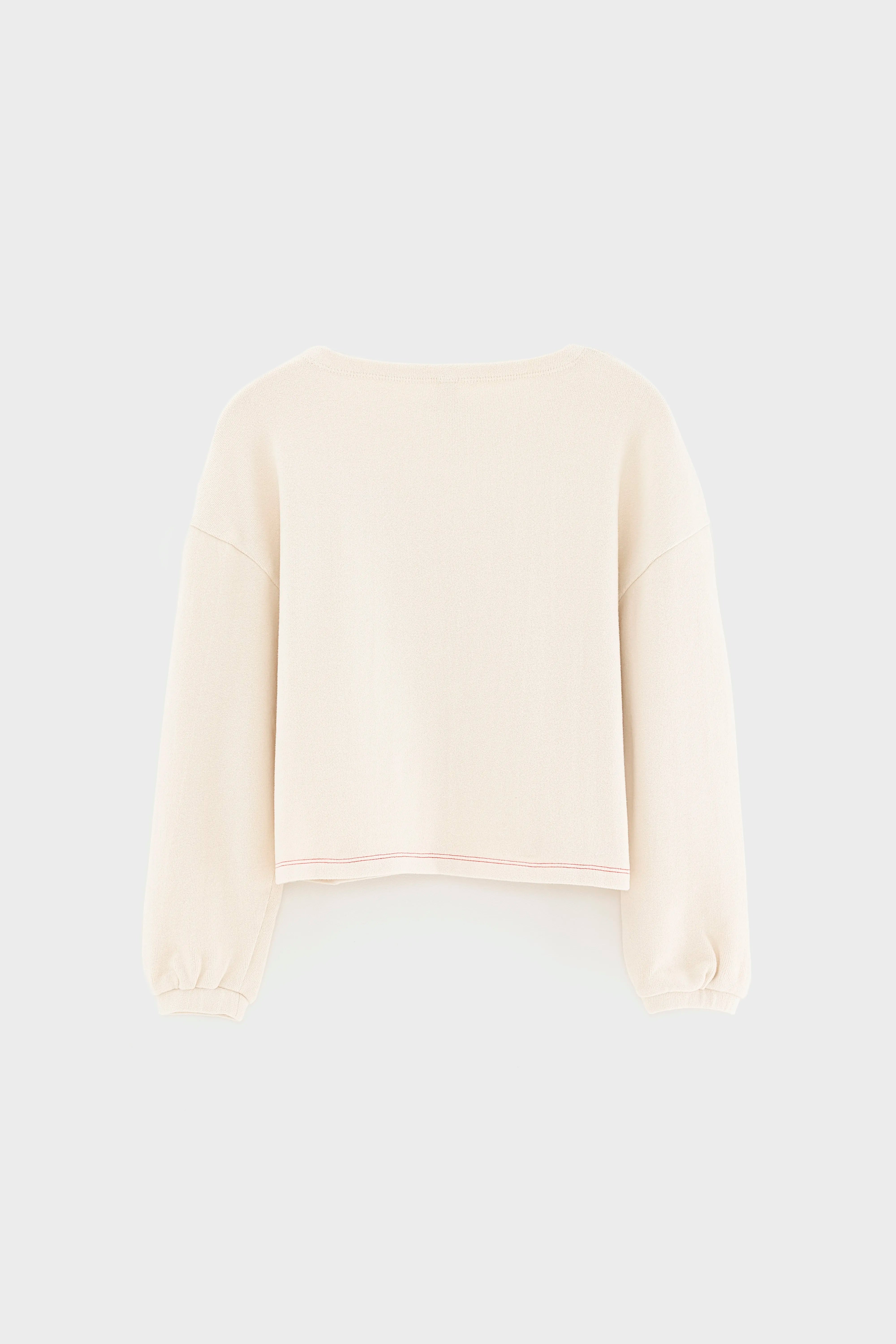 Fasov cropped t-shirt (252 / G / CREAM)