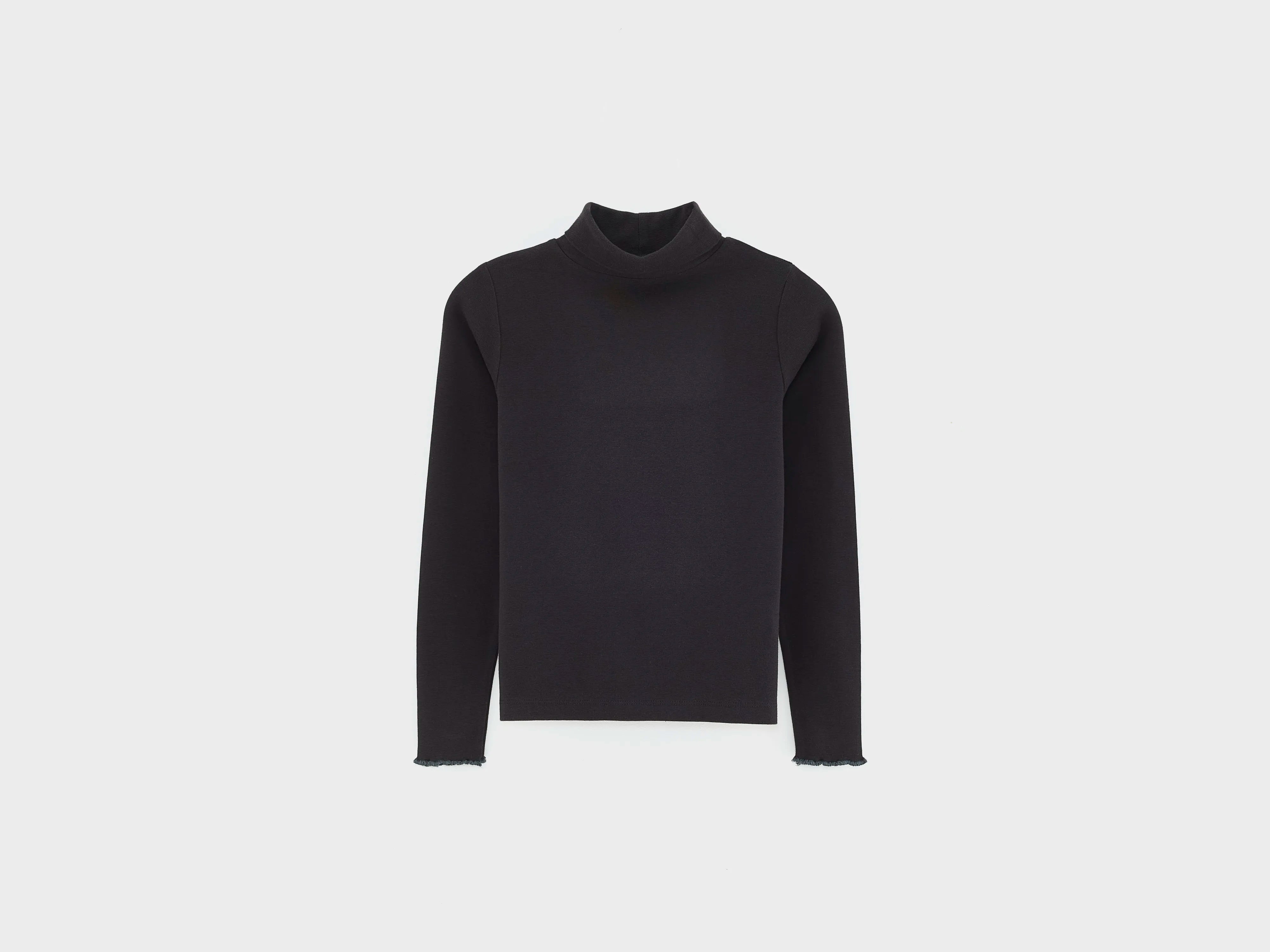 Velfie t-shirt met lange mouwen (252 / G / METEORITE)