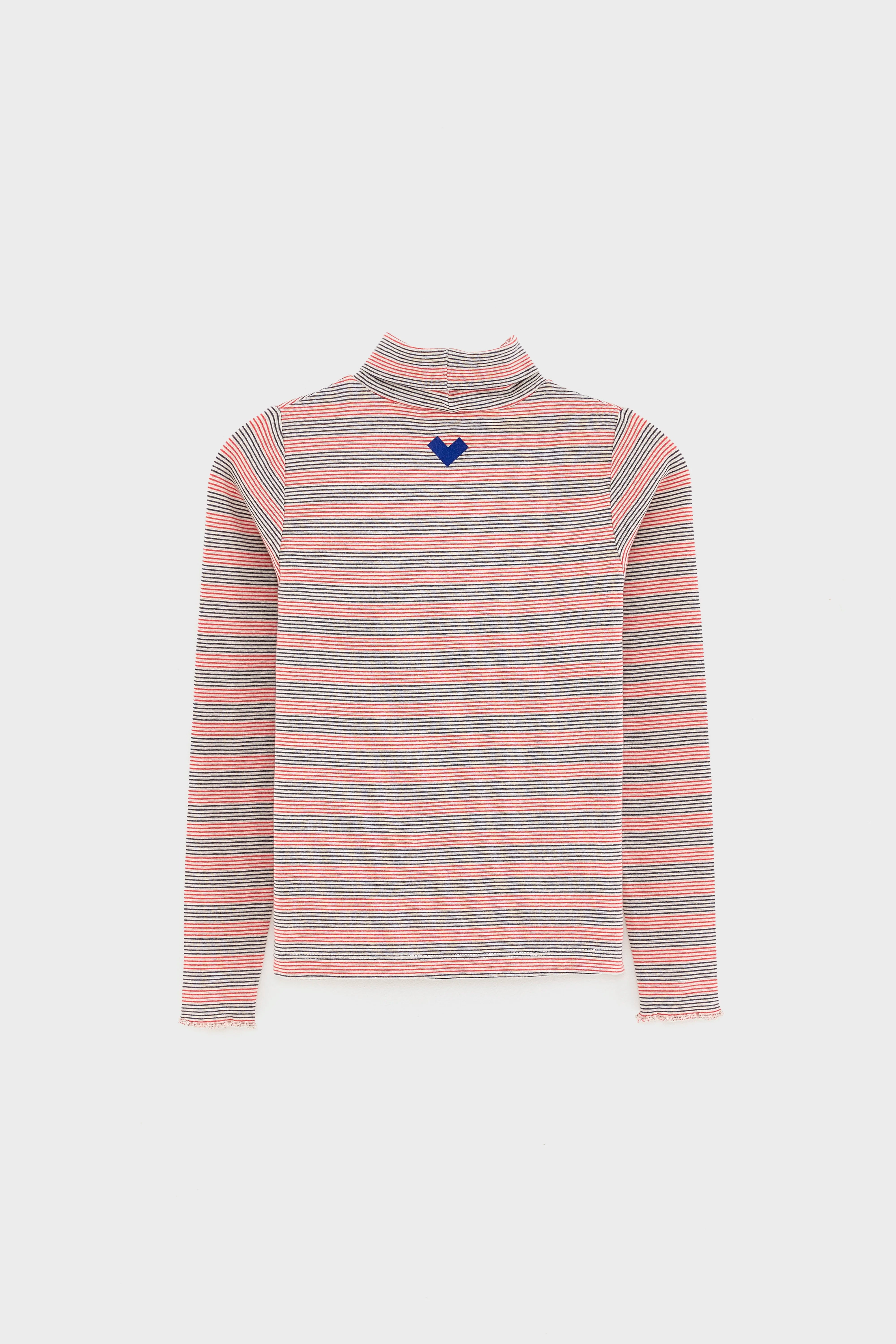 T-shirt À Manches Longues Velfie - Stripe a Pour Fille | Bellerose
