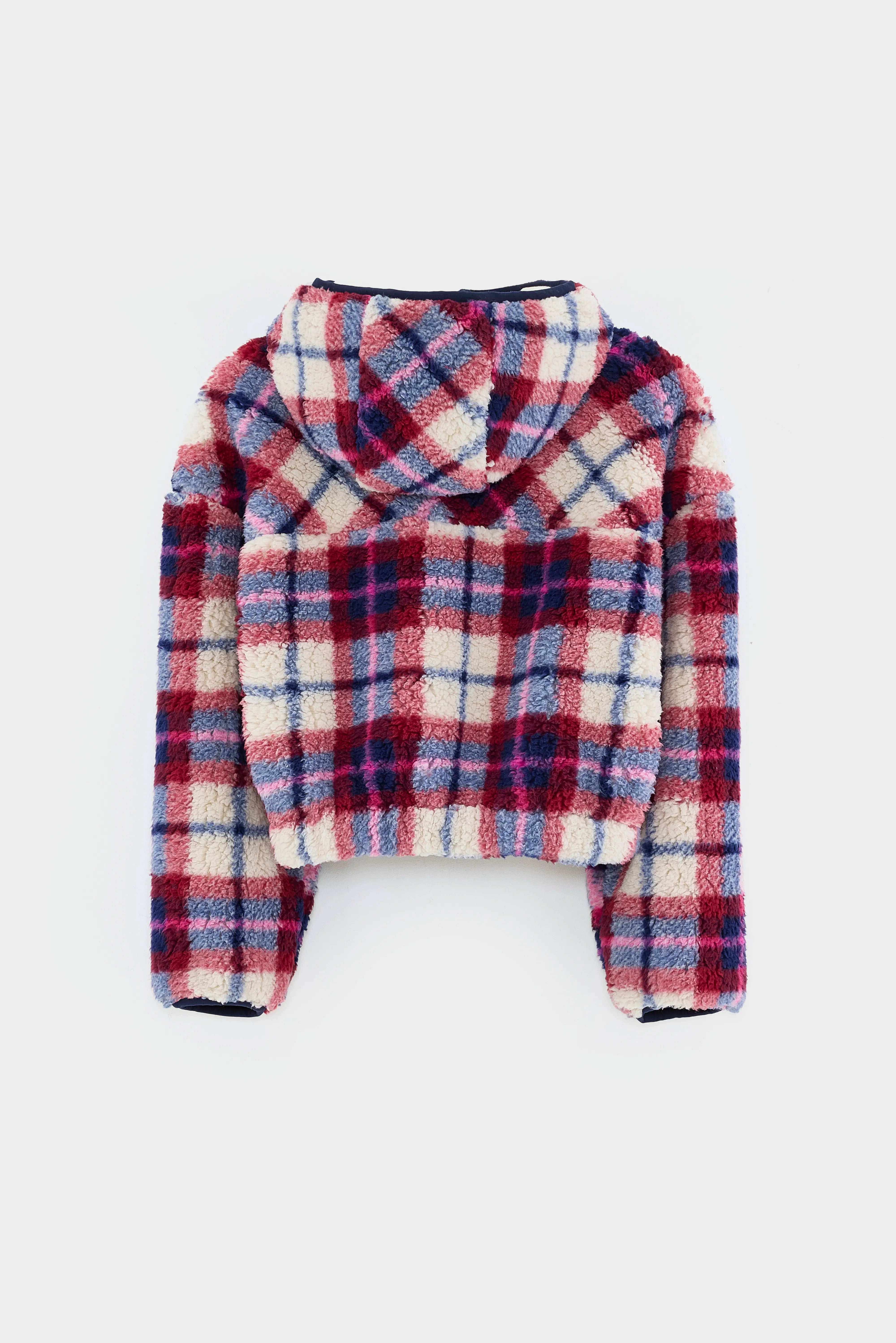 Veste À Capuche Jakye - Cerise / Cream / Worker Pour Fille | Bellerose