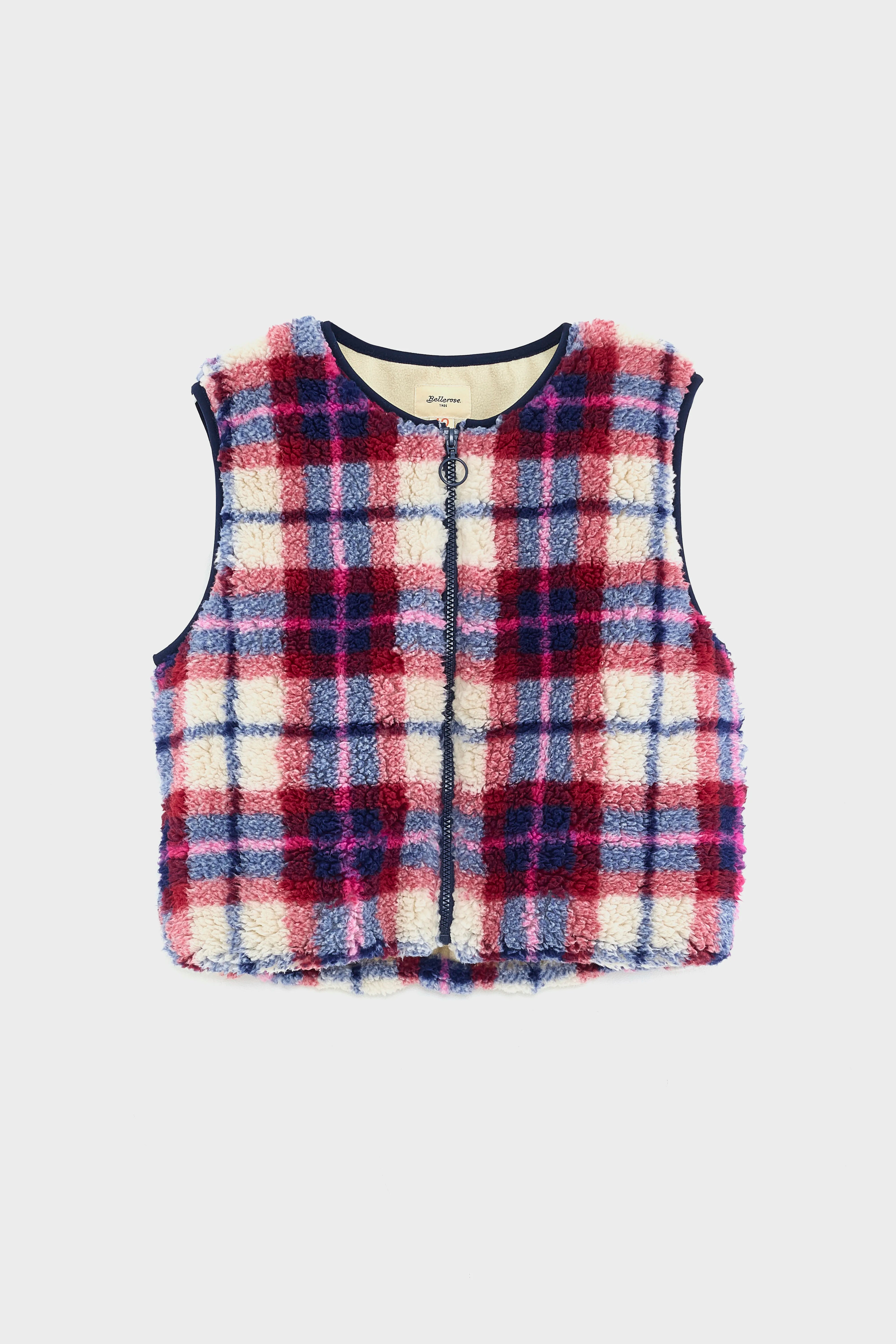 Jalas Checkered Bodywarmer - Check a For Girls | Bellerose