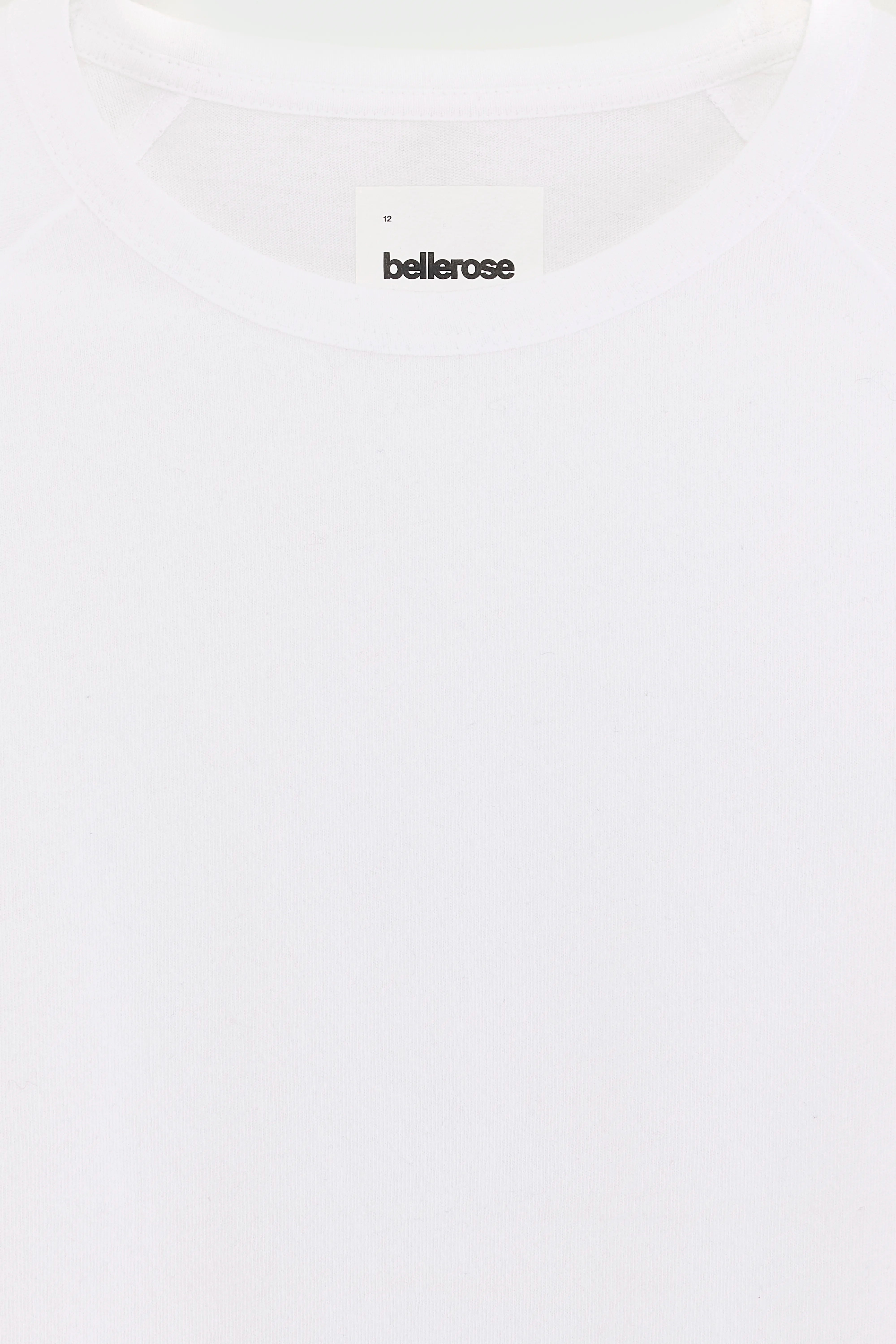 Cates Slim T-shirt - White For Girls | Bellerose