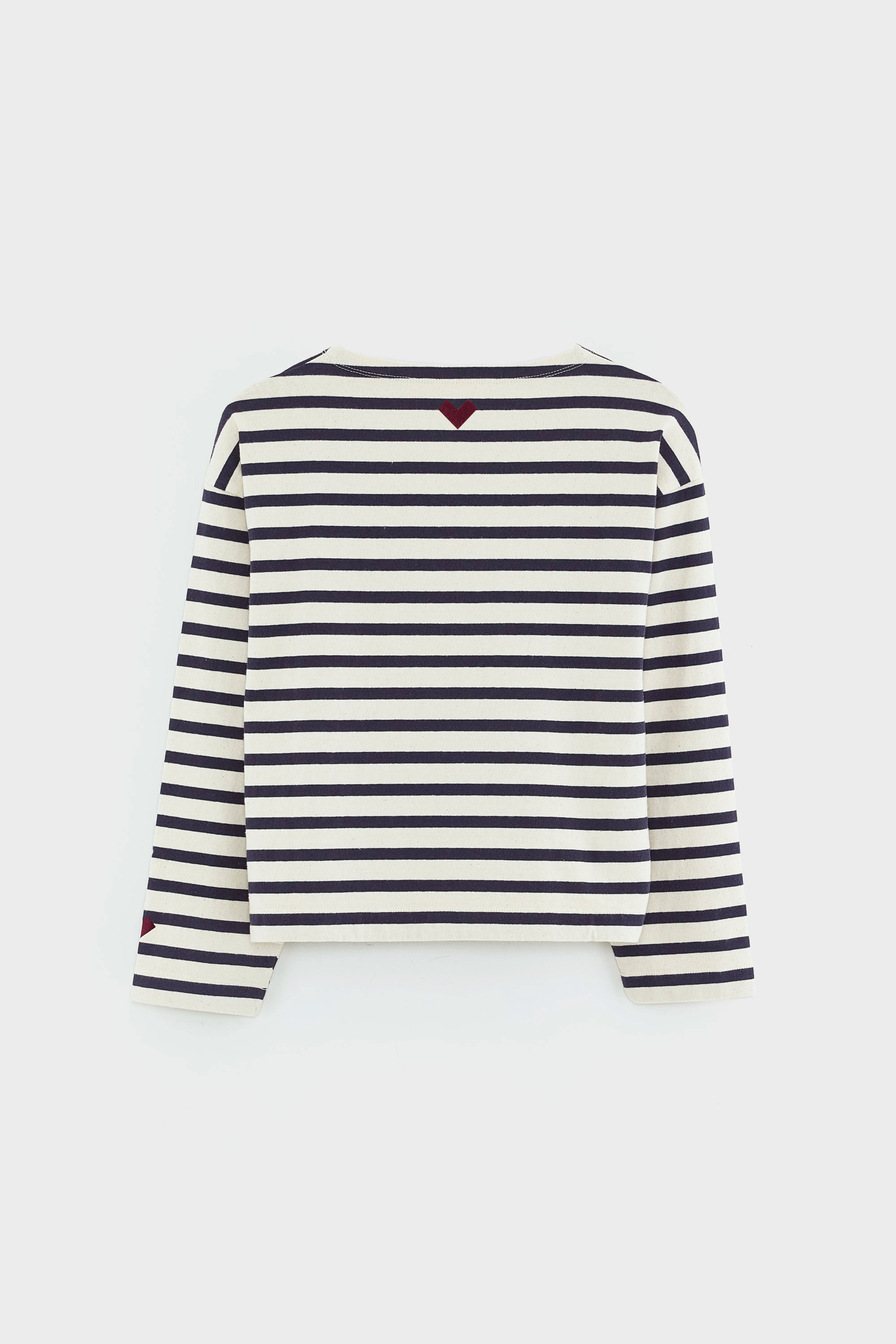 Vailor cropped t-shirt (252 / G / STRIPE A)