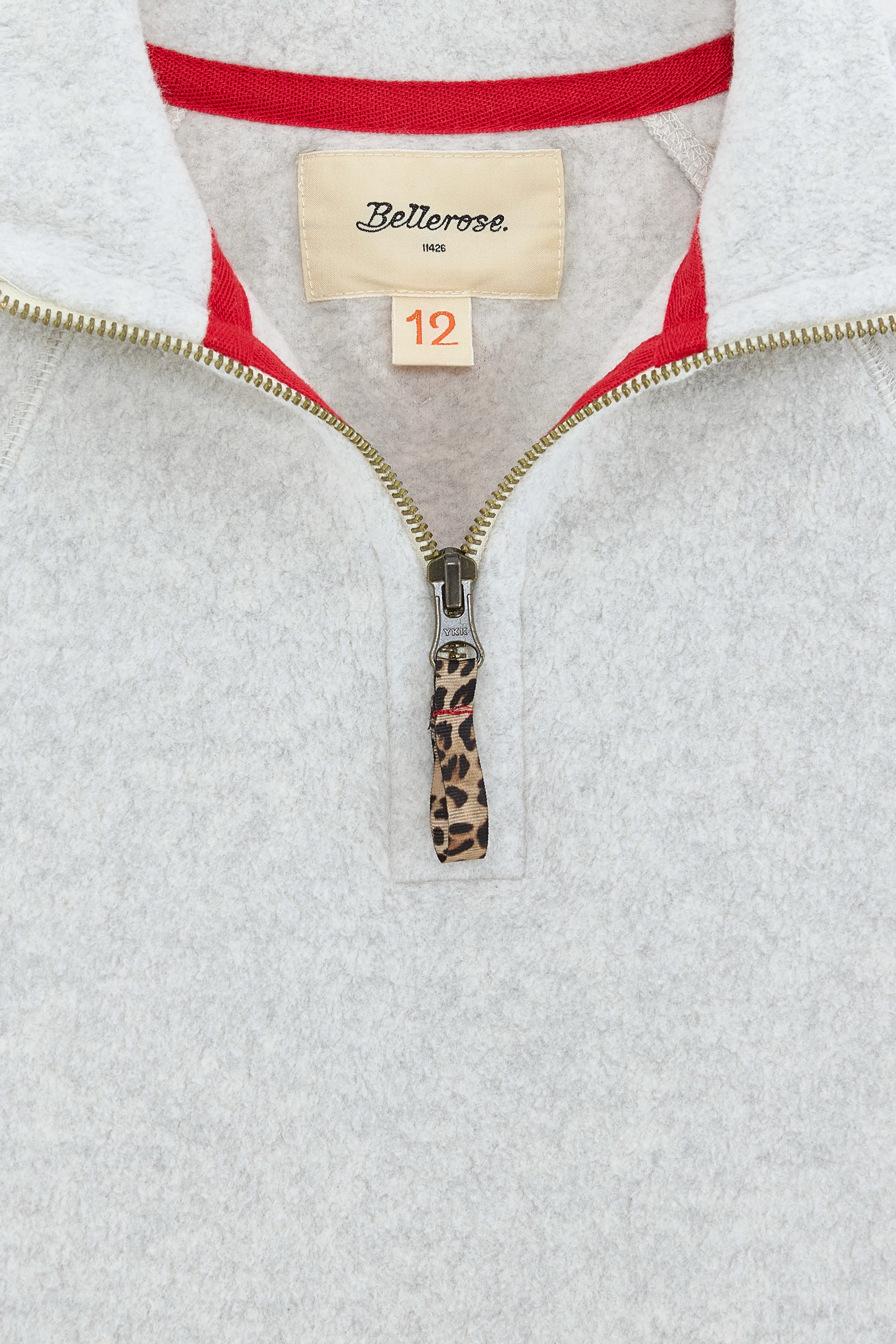 Machy Cropped Sweatshirt - Oyster Voor Meisjes | Bellerose