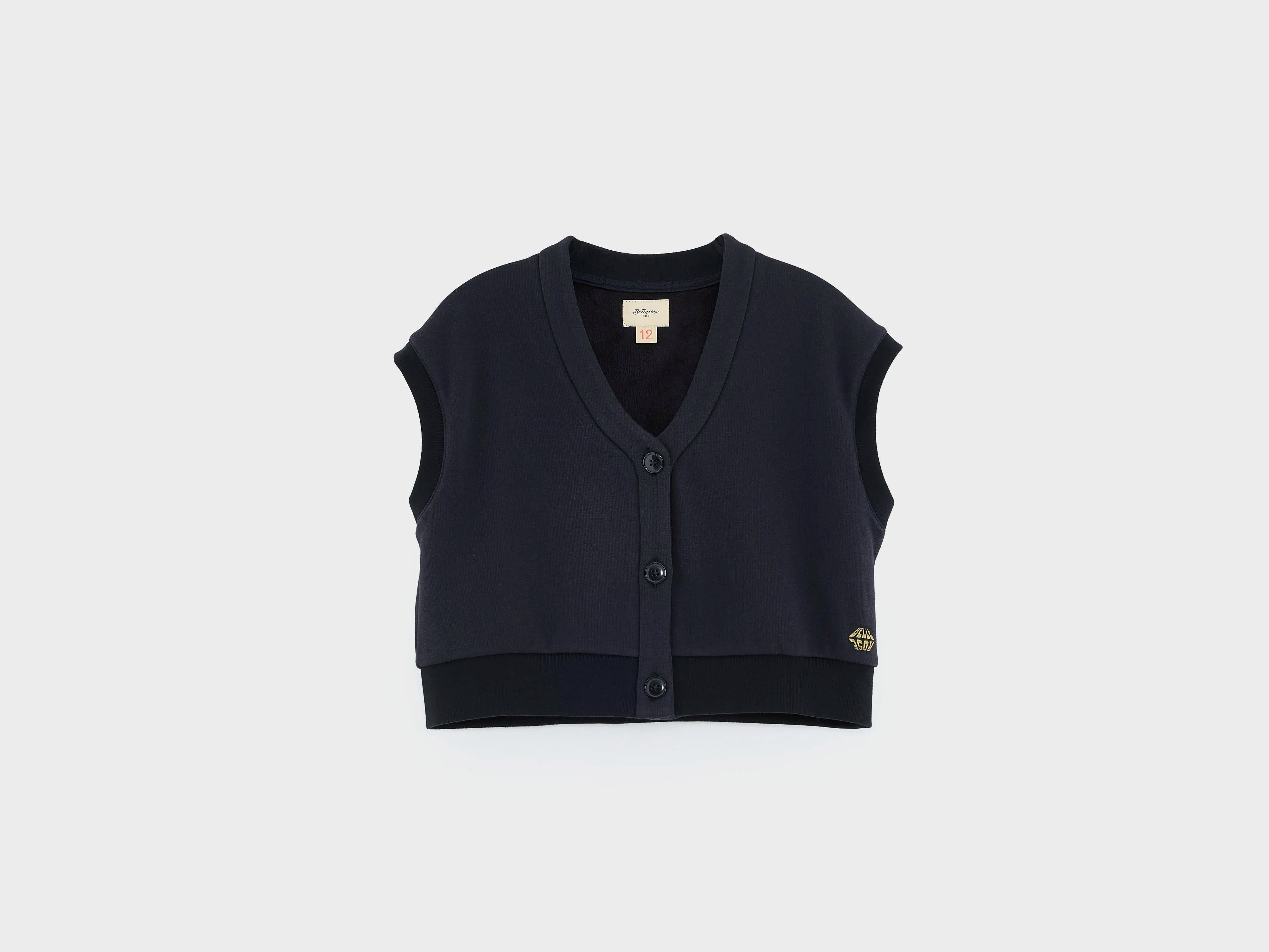 Jasmy mouwloze cardigan (252 / G / AMERICA)