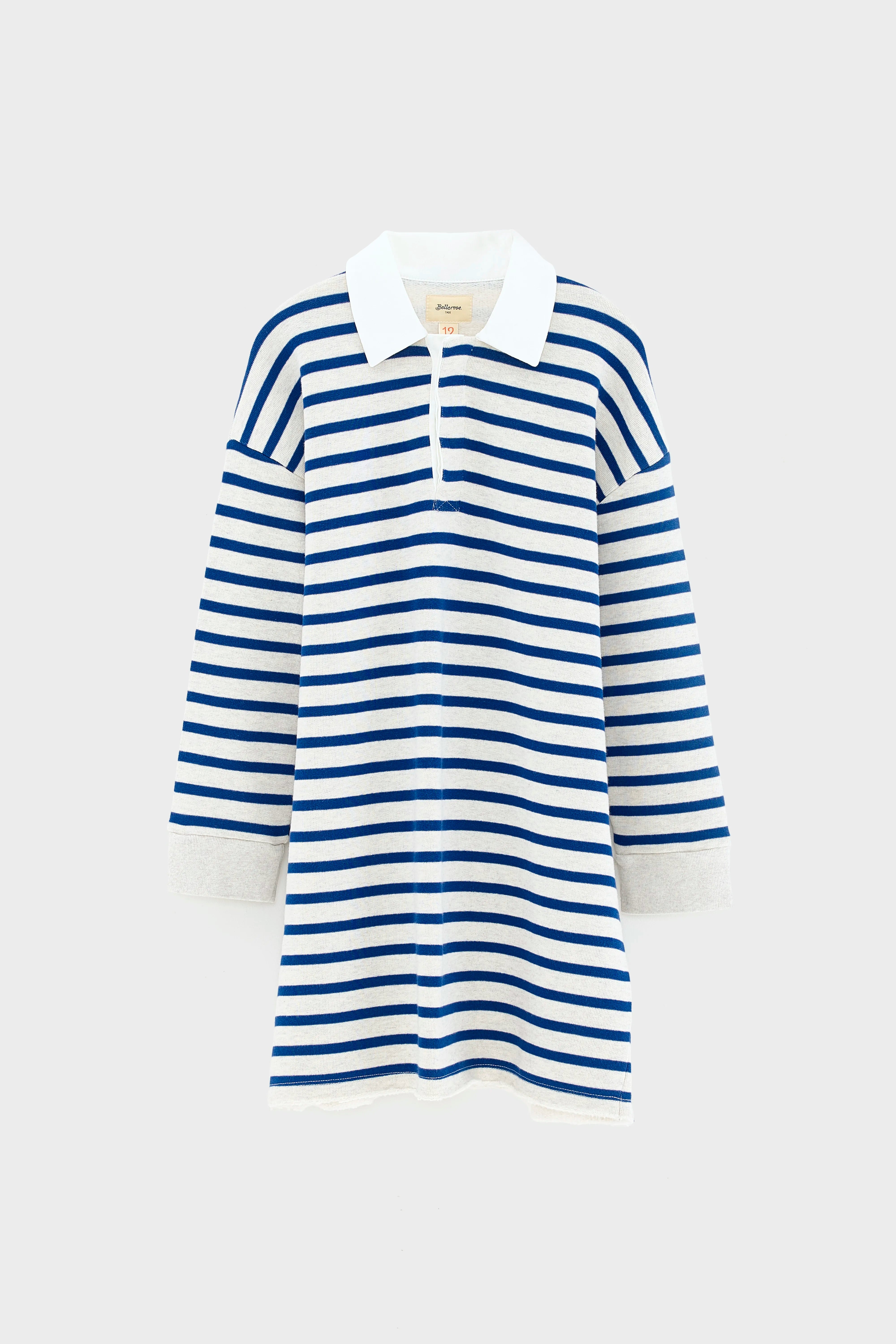 Flow Sweatshirt Dress - Stripe a For Girls | Bellerose