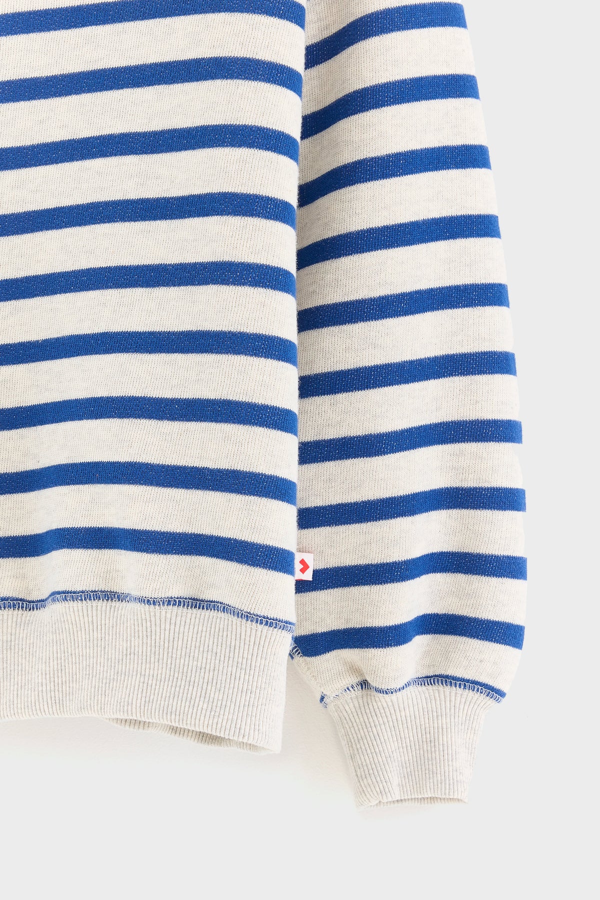 Fadol Rundhals-sweatshirt - Blue jeans / Oyster Für Mädchen | Bellerose