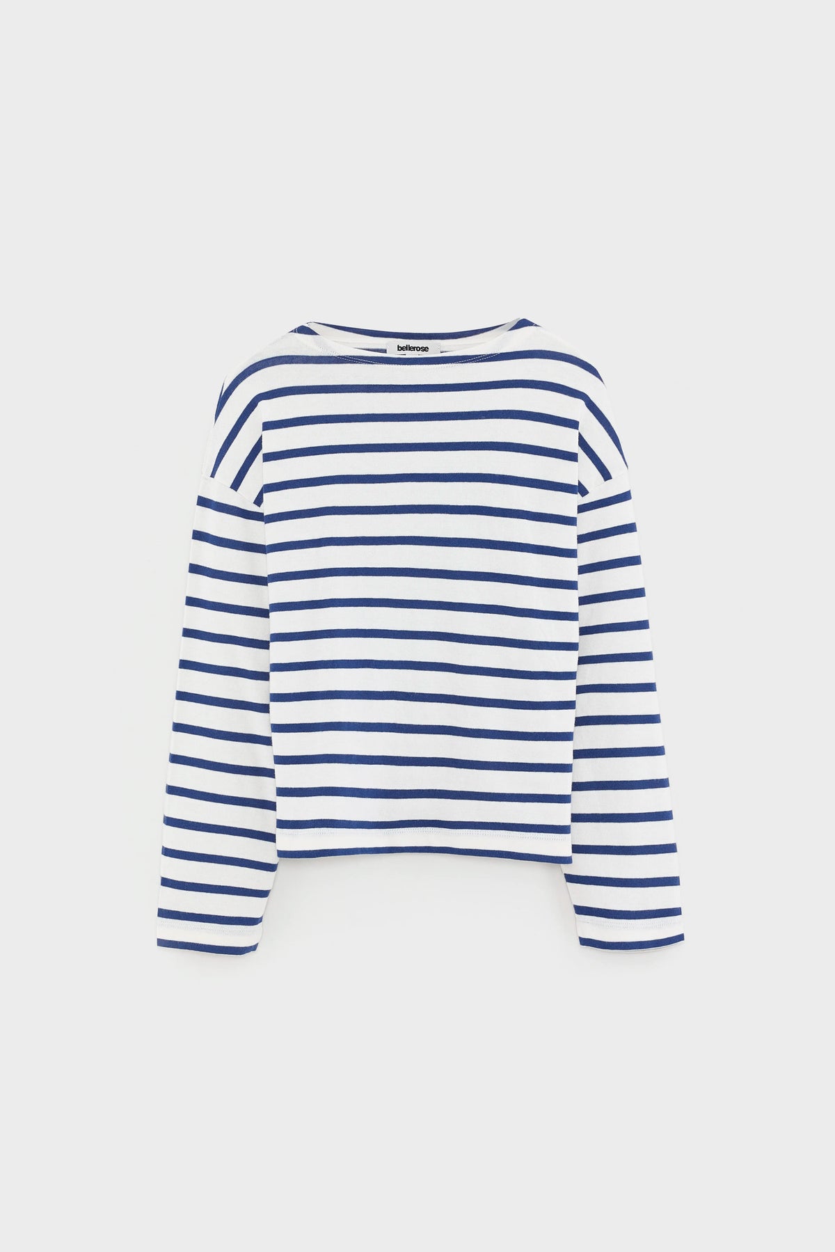 T-shirt Court Marinière Vailor - America / Shell Pour Fille | Bellerose