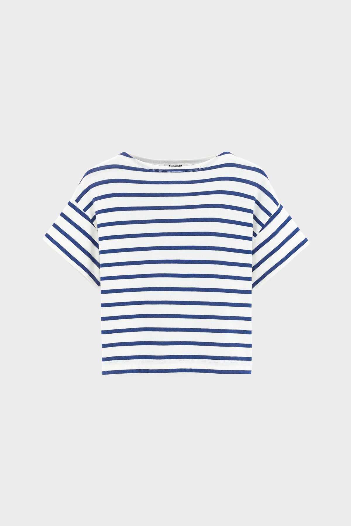 T-shirt À Manches Courtes Vassy - America / Ecru Pour Fille | Bellerose